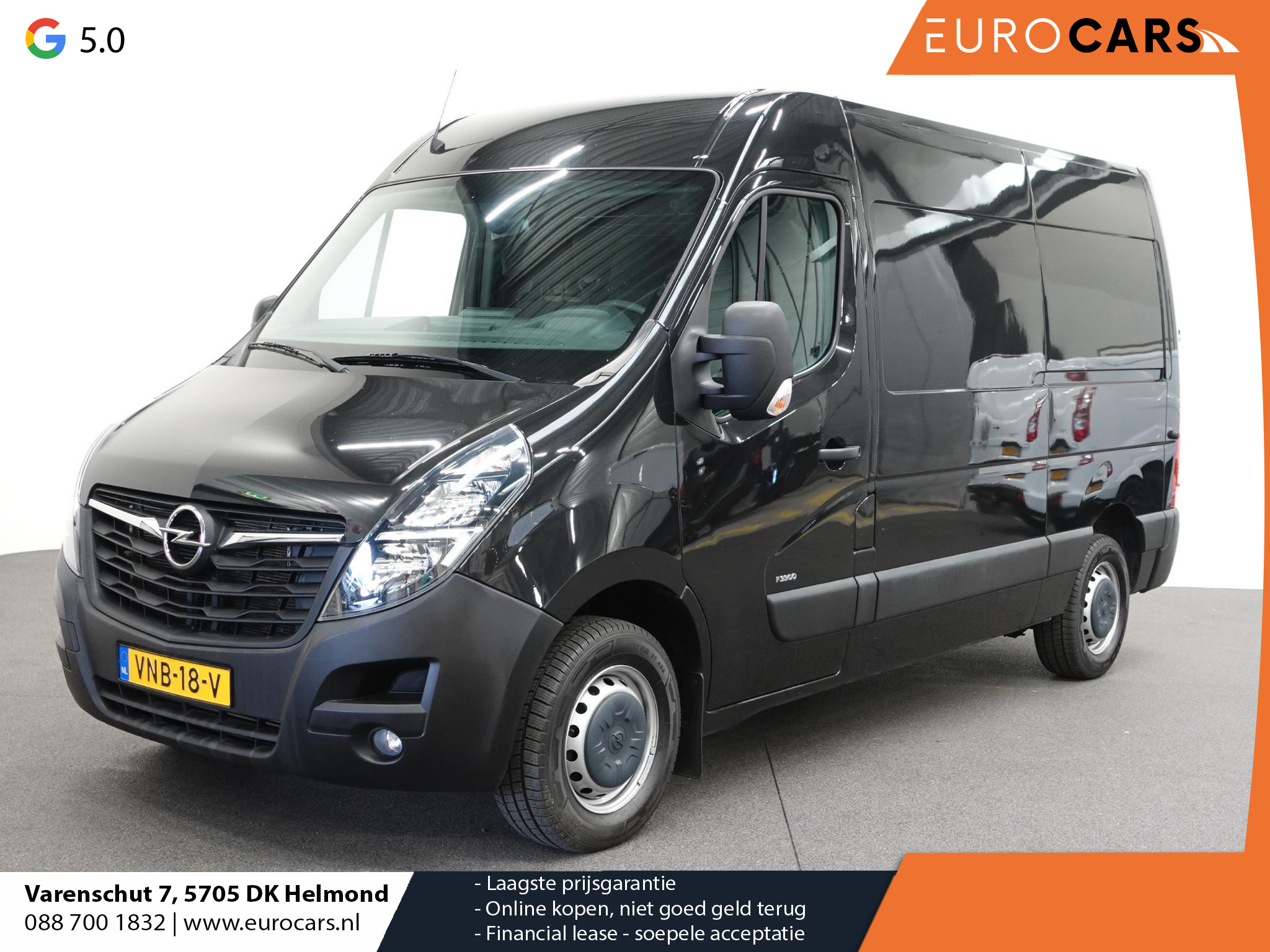 Opel Movano 135pk L2H2 Navigatie Trekhaak Cruise control Airco Parkeersensoren Euro6