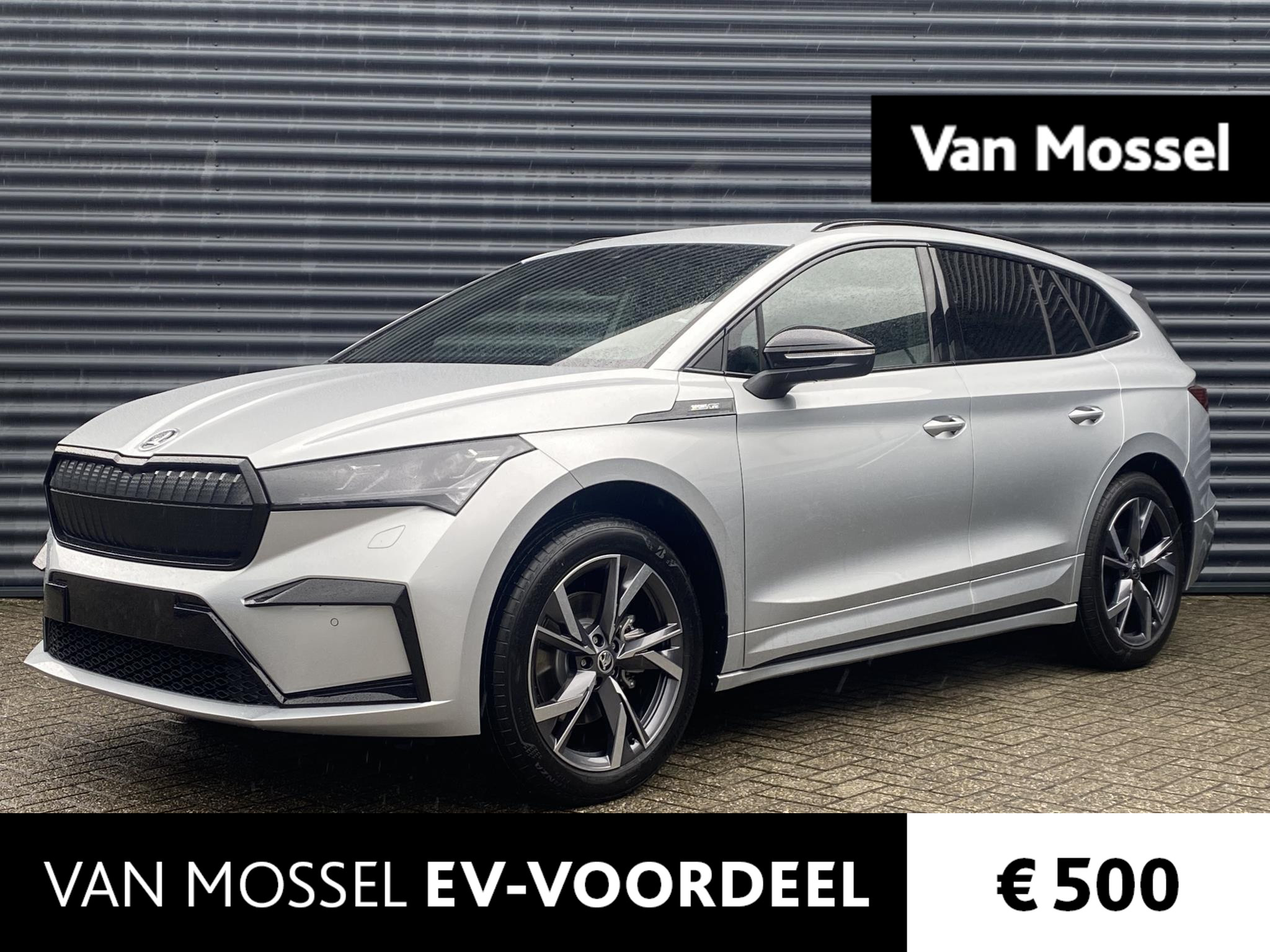 Škoda Enyaq iV 60 Sportline 58 kWh 180 PK | Automaat | Matrix LED Koplampen | Navigatie | Achteruitrijcamera | Climate Control | Adaptive Cruise Control | Climate + Assistentie + Comfort Plus pakket | Parkeersensoren | Elektrische achterklep | Privacy Glass | Stoelverwarming | Lichtmetalen velgen | DIRECT LEVERBAAR! |