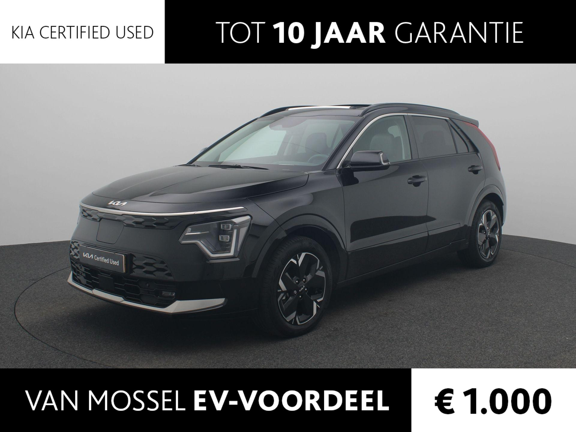 Kia Niro EV DynamicPlusLine 64.8 kWh Leder | Stoelverwarming | Navi | Camera | Keyless | Clima | Adap. Cruise