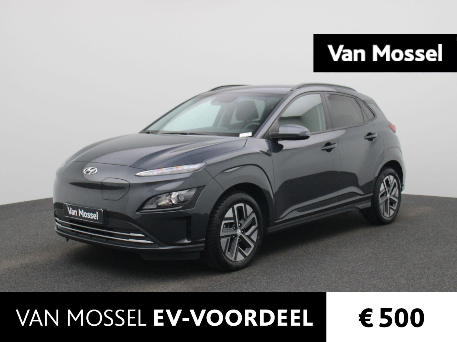 Hyundai Kona EV Fashion 39 kWh 53 PK | Apple Carplay | Navigatie | Achteruitrijcamera | LED Koplampen | Dodehoek Detectie | Cruise Control Adaptive | Head-up Display |  DAB + | Keyless Entry | Lichtmetalen Velgen 18'' |