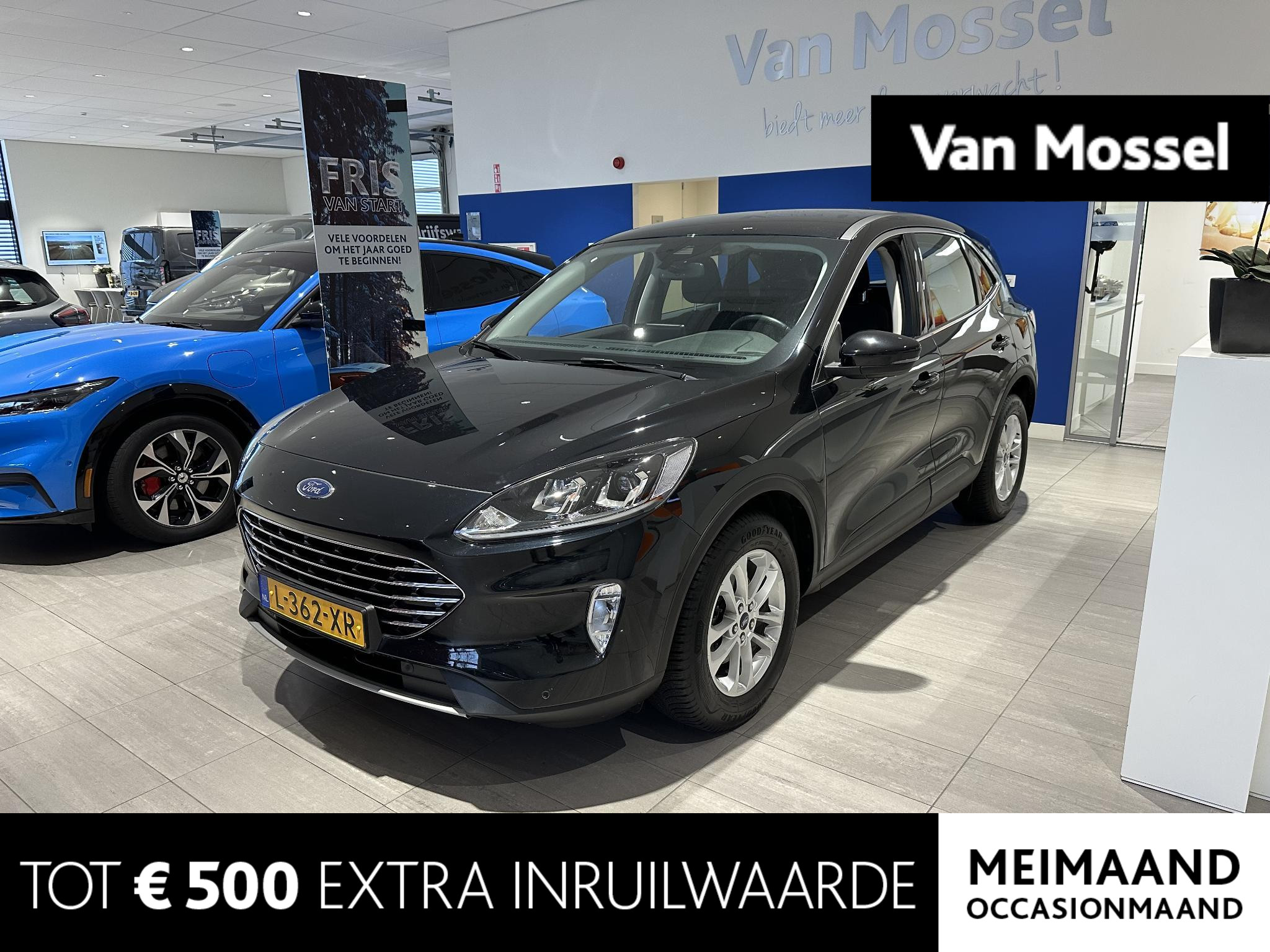Ford Kuga 2.0 TDCi Titanium | Cruise Control | Trekhaak | 1900KG Trekgewicht! | Parkeersensoren V + A | 17"Licht metalenvelgen |