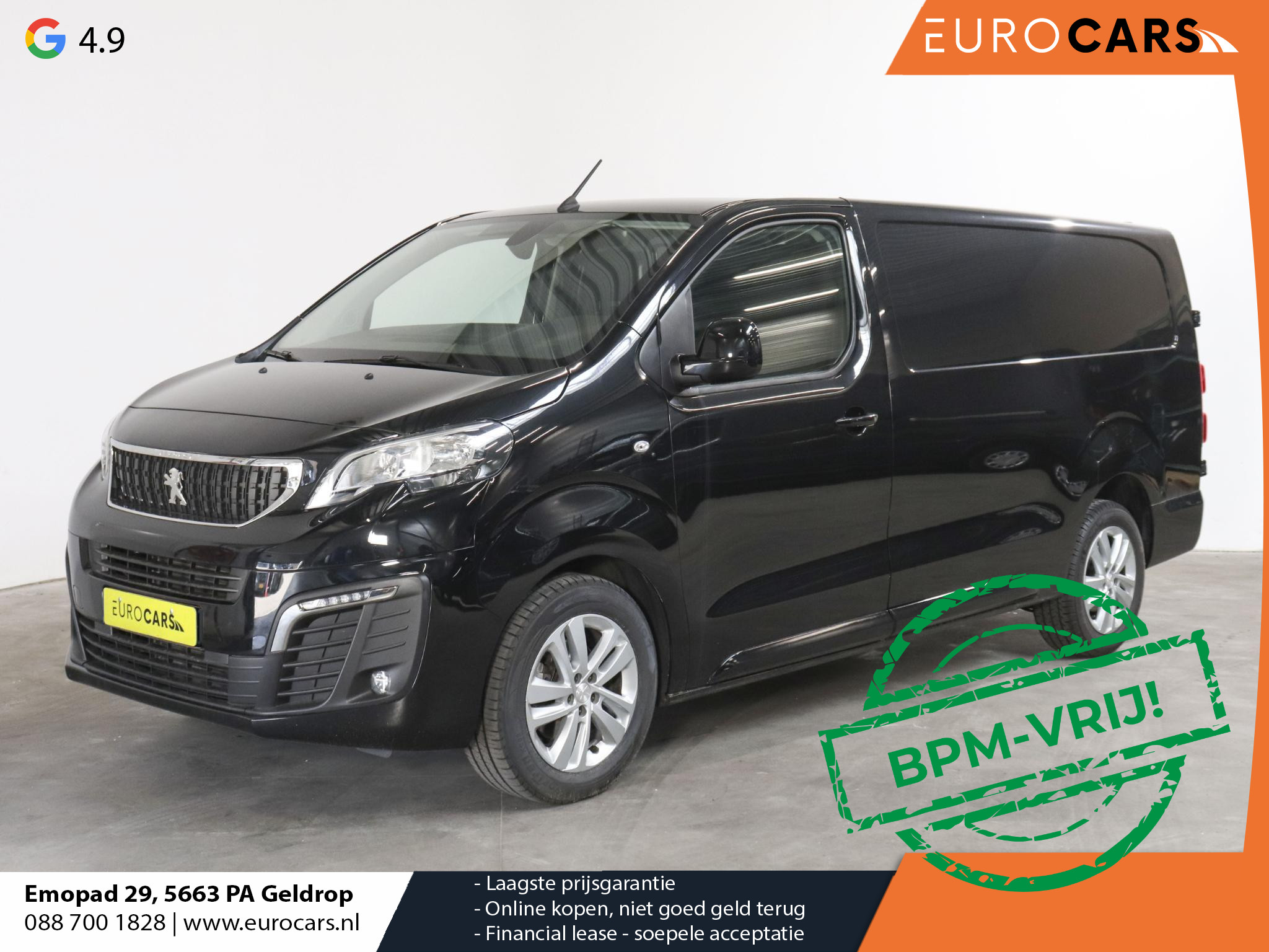 Peugeot Expert 145pk L3 Automaat Airco Navi Cruise Trekhaak