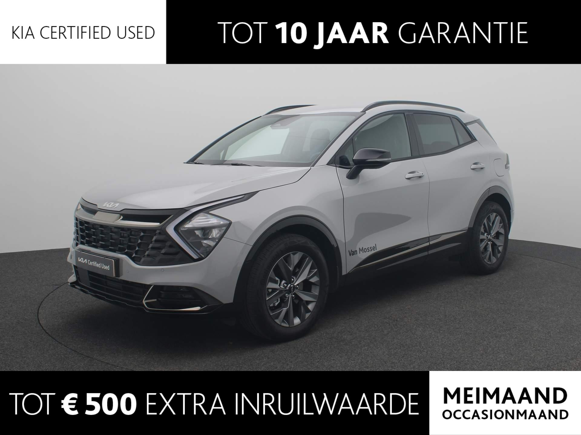 Kia Sportage 1.6 T-GDi Hybrid Dark Edition | Navigatie | Climate Control | Lm velgen | Parkeersensoren | Camera | Stoelverwarming | Demo |