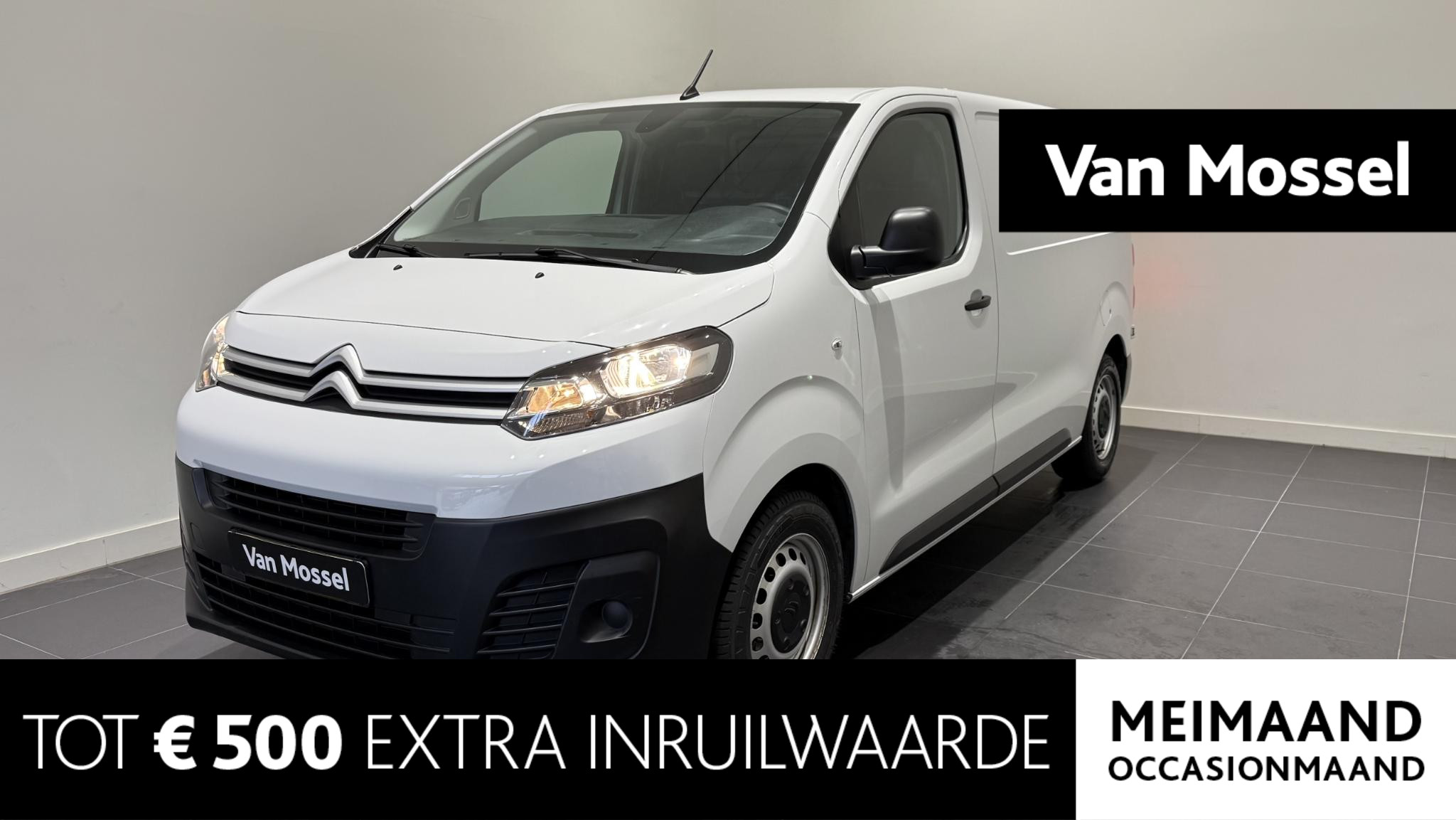 Citroën Jumpy 1.5 BlueHDI 120 M Club | Navigatie | Bijrijdersbank | Apple Carplay/Android Auto | Parkeersensoren |
