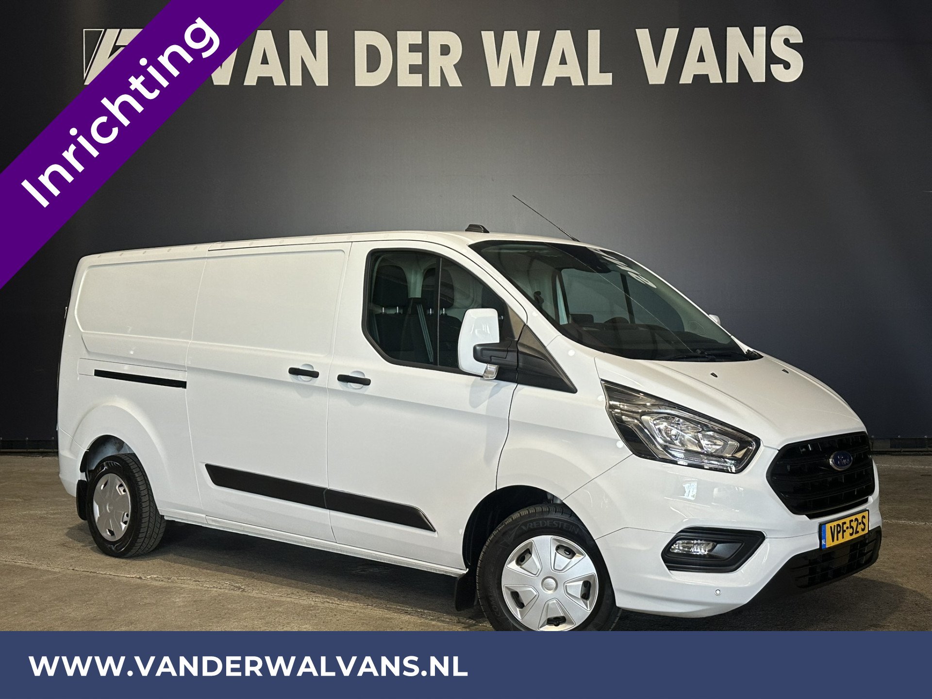 Ford Transit Custom 2.0 TDCI 130pk L2H1 inrichting Euro6 Airco | Camera | LED | Apple Carplay | Android Auto, Cruisecontrol Verwarmde voorruit, Parkeersensoren, Bijrijdersbank