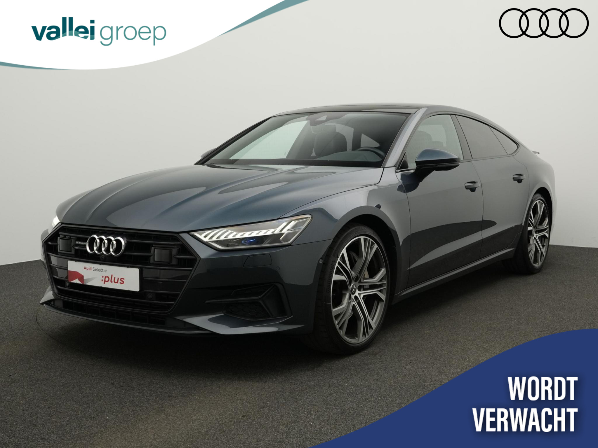 Audi A7 Sportback 55 TFSI 3.0 V6 340 pk quattro Pro Line Plus | Panoramadak | Valcona leder | Laser LED | Uitgebreid lederpakket | Geheugenstoelen | Bang & Olufsen | Rondomzicht camera