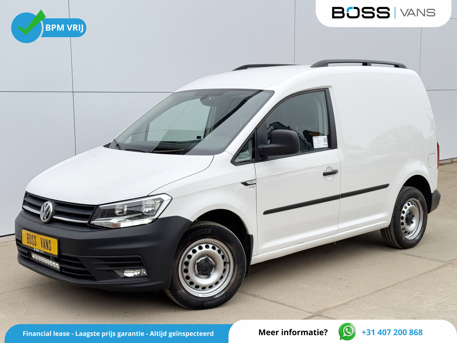 Volkswagen Caddy 100pk Automaat  Airco Cruise Control Stoelverwarming