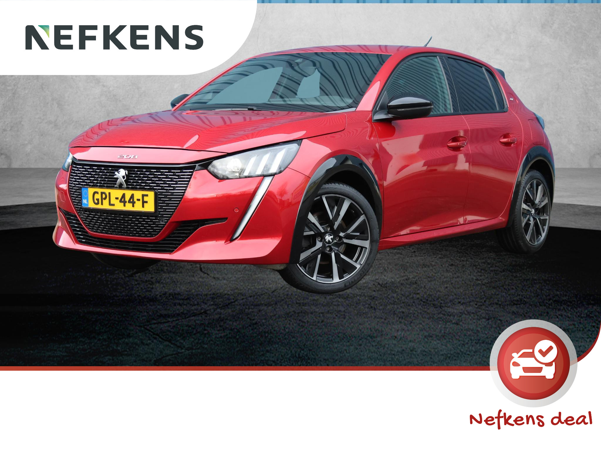 Peugeot 208 100pk GT | AUTOMAAT | Camera | LED | Keyless | Navigatie | Stoelverwarming