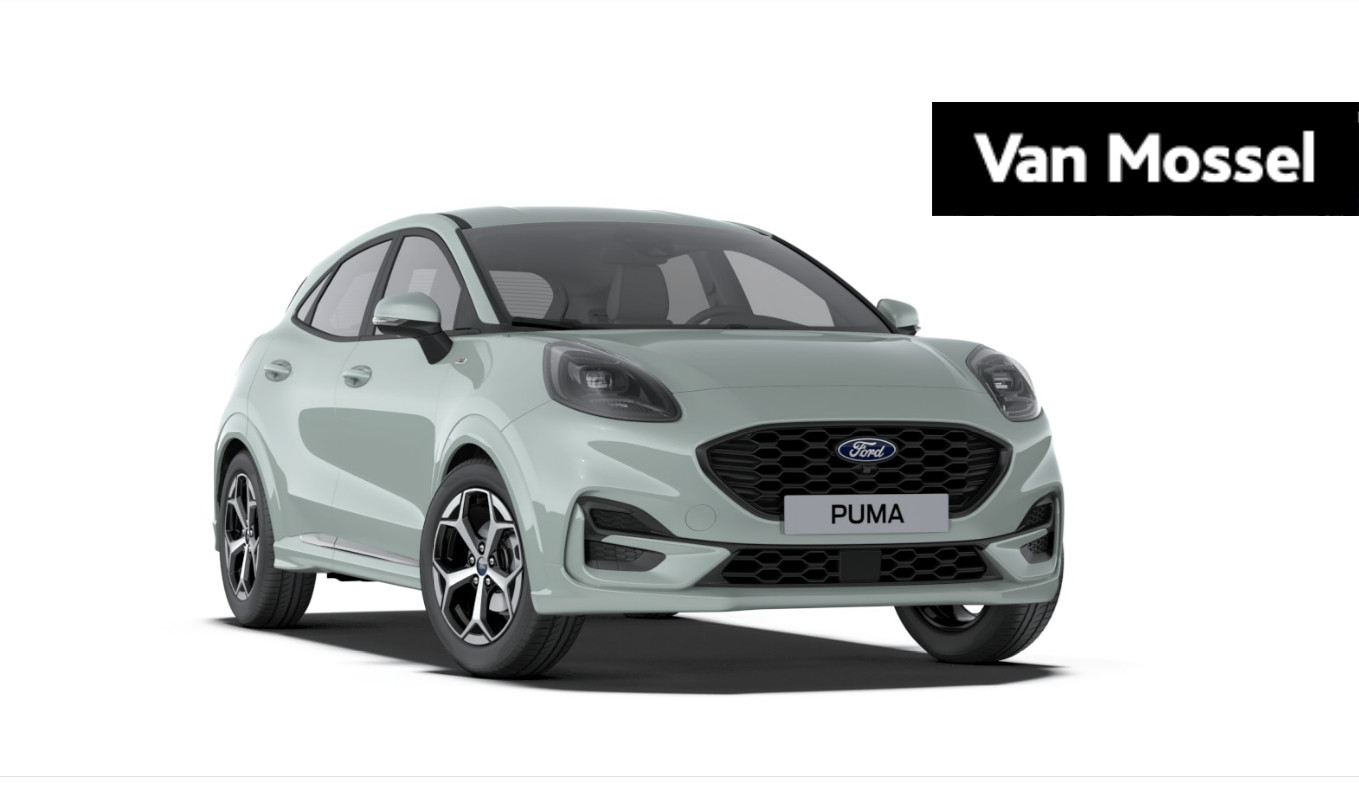 Ford Puma 1.0 EcoBoost Hybrid ST-Line | Nu tegen 0.99% rente met Ford Options| FACELIFT | AUTOMAAT | €4000,- FORD VOORDEEL | NU TE BESTELLEN | CACTUS GREY |
