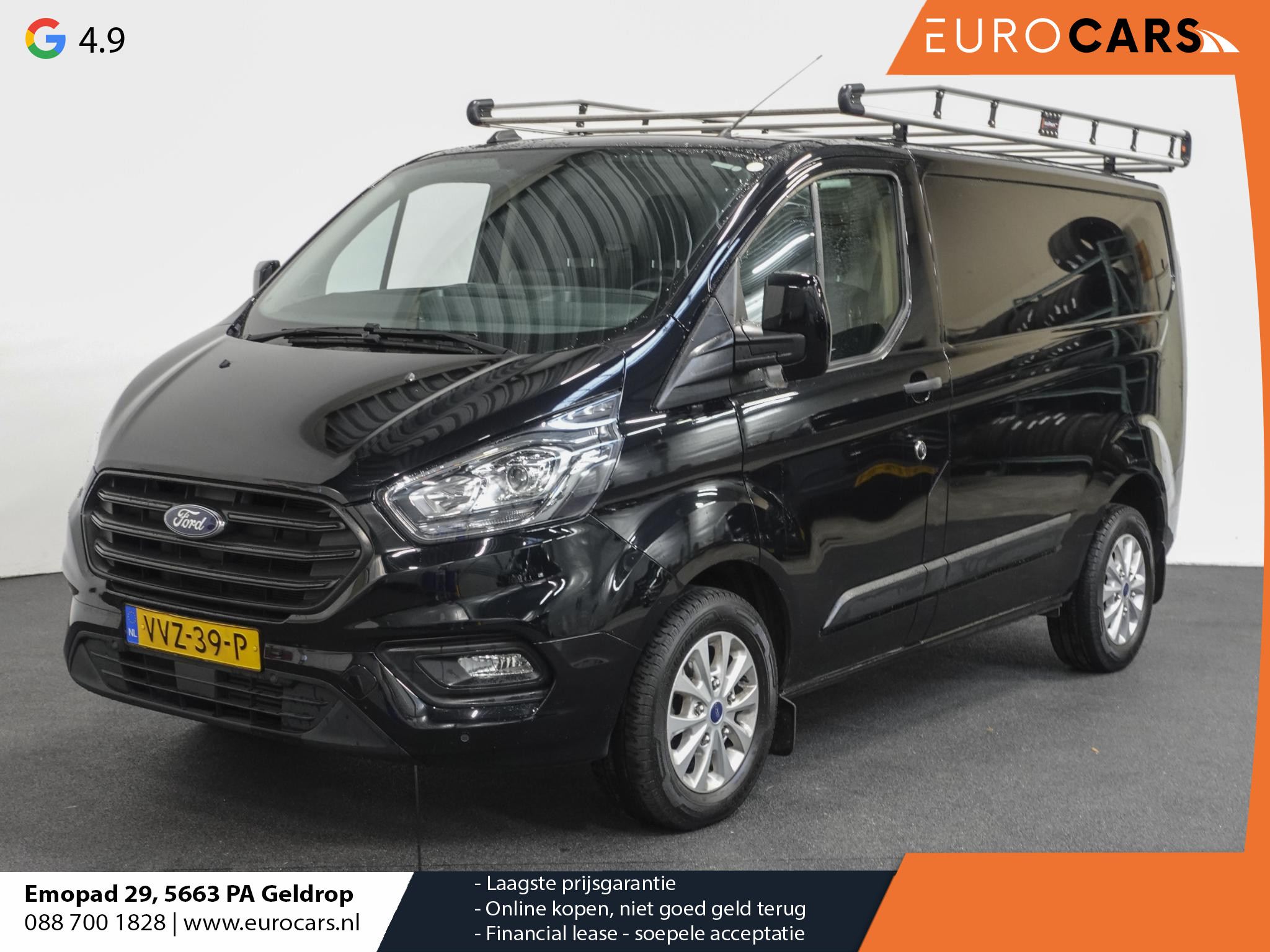 Ford Transit Custom 131pk Automaat L1H1 Trend Airco Navigatie Imperiaal Trekhaak Bluetooth Cruise Control 3zits