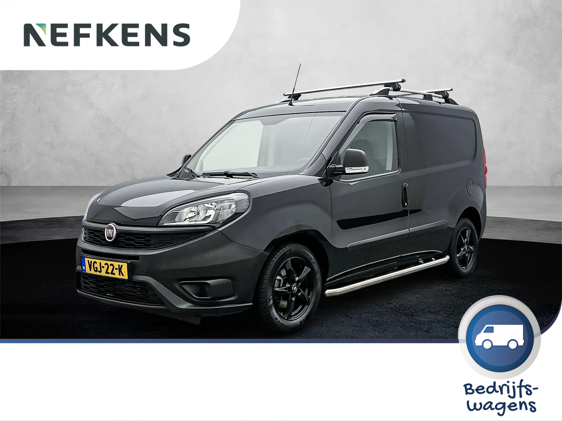 Fiat Doblò Cargo L1H1 105 pk | Navigatie | Parkeersensoren Achter | Zijschuifdeur Rechts | Airco | Cruise Control | Start/Stop Systeem | Bluetooth | 2 Zitplaatsen Rechtsvoor | Dakrails | Centrale Deurvergrendeling met Afstandsbediening |