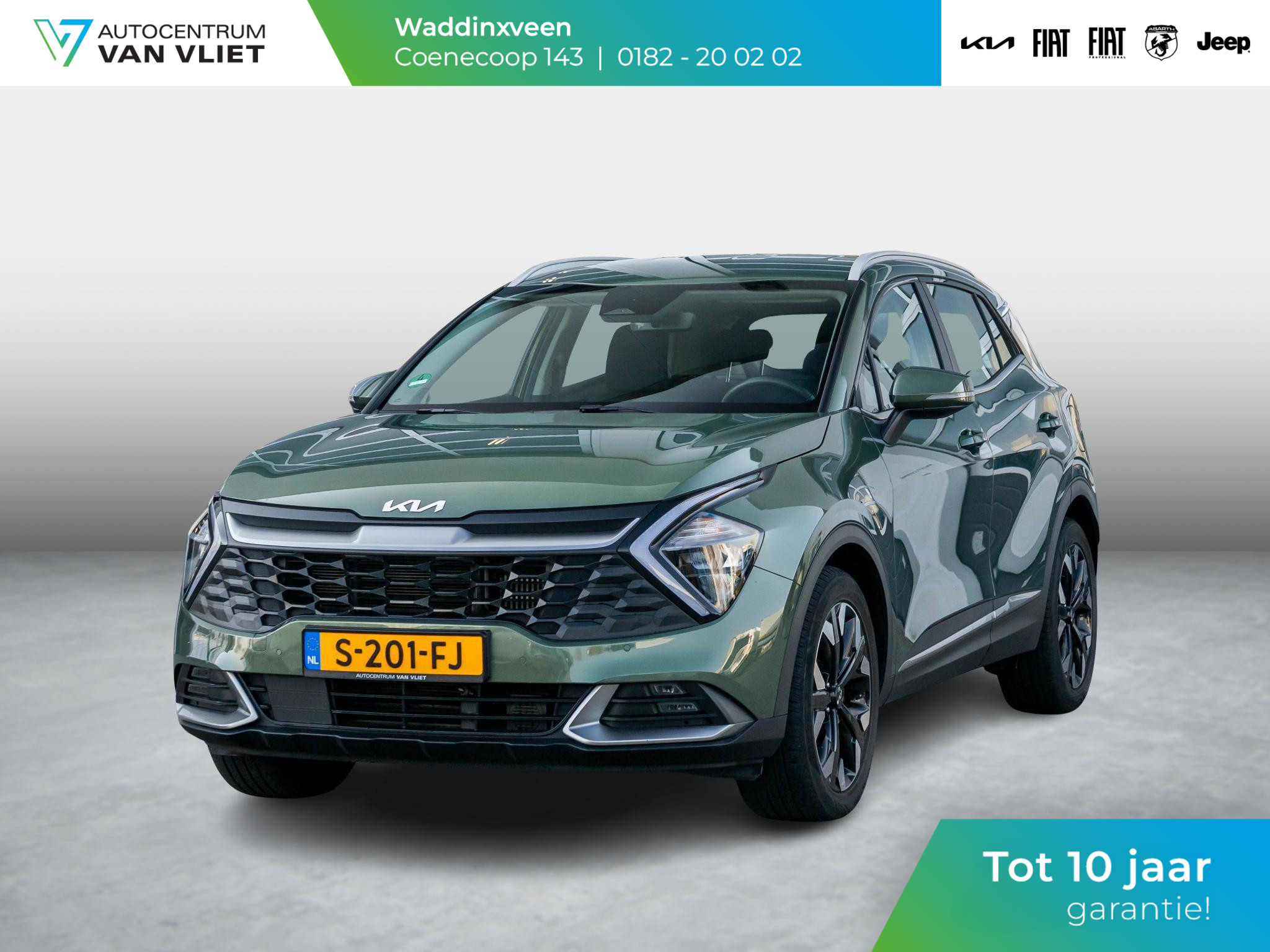 Kia Sportage 1.6 T-GDi Plug-in Hybrid AWD DynamicLine 1350 KG trekgewicht l Navigatie l achteruitrijcamera l adaptieve cruise control l tot 10 jaar garantie ( vraag naar de voorwaarden)