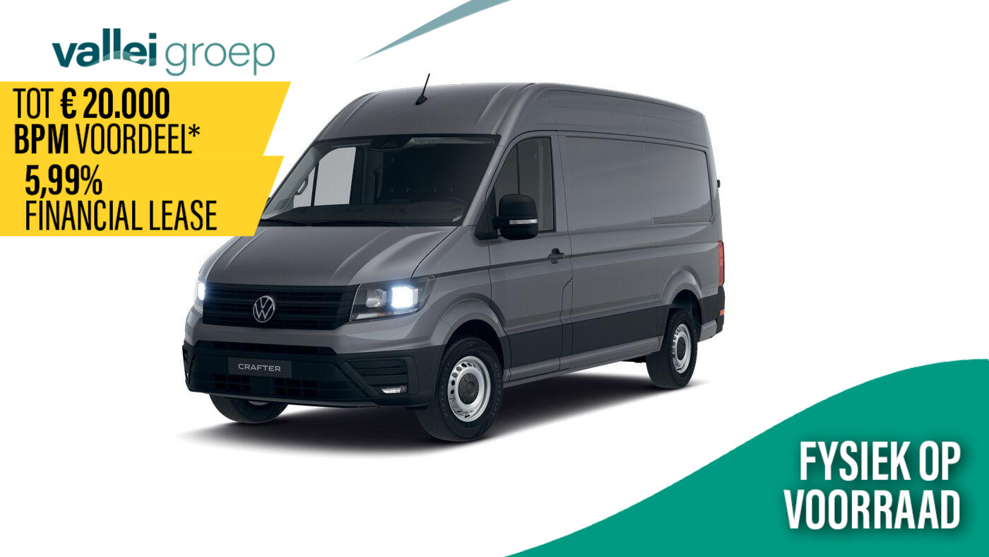 Volkswagen Crafter Bedrijfswagens Highline L3 2.0 TDI EU6 103 kW (140 pk) GVW 3.5T W B 3640 MM 8 versn. Auto