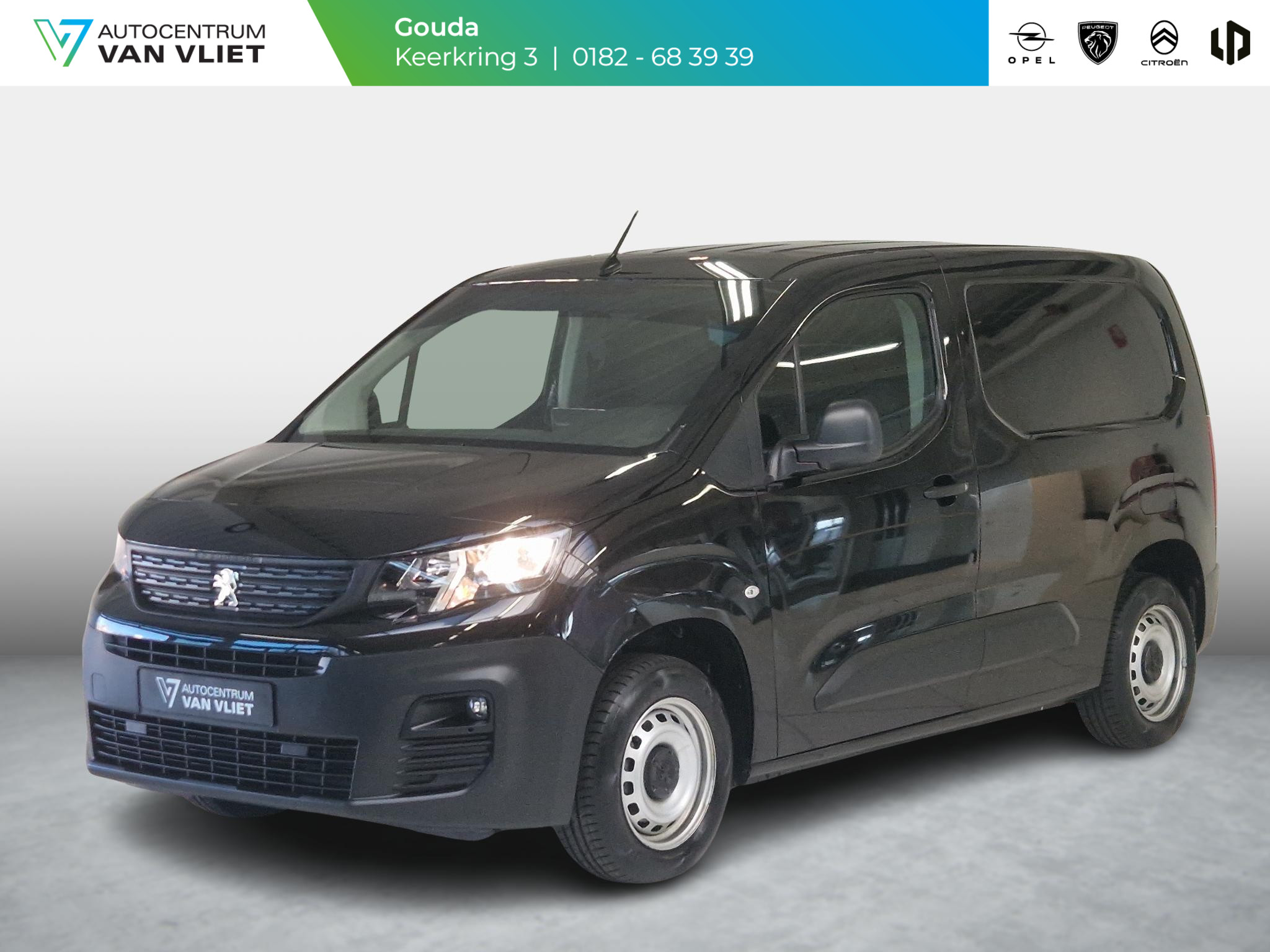 Peugeot Partner 1.5 BlueHDI Premium 3-Zits | Betimmering | Achteruitrijcamera | Parkeersensoren achter