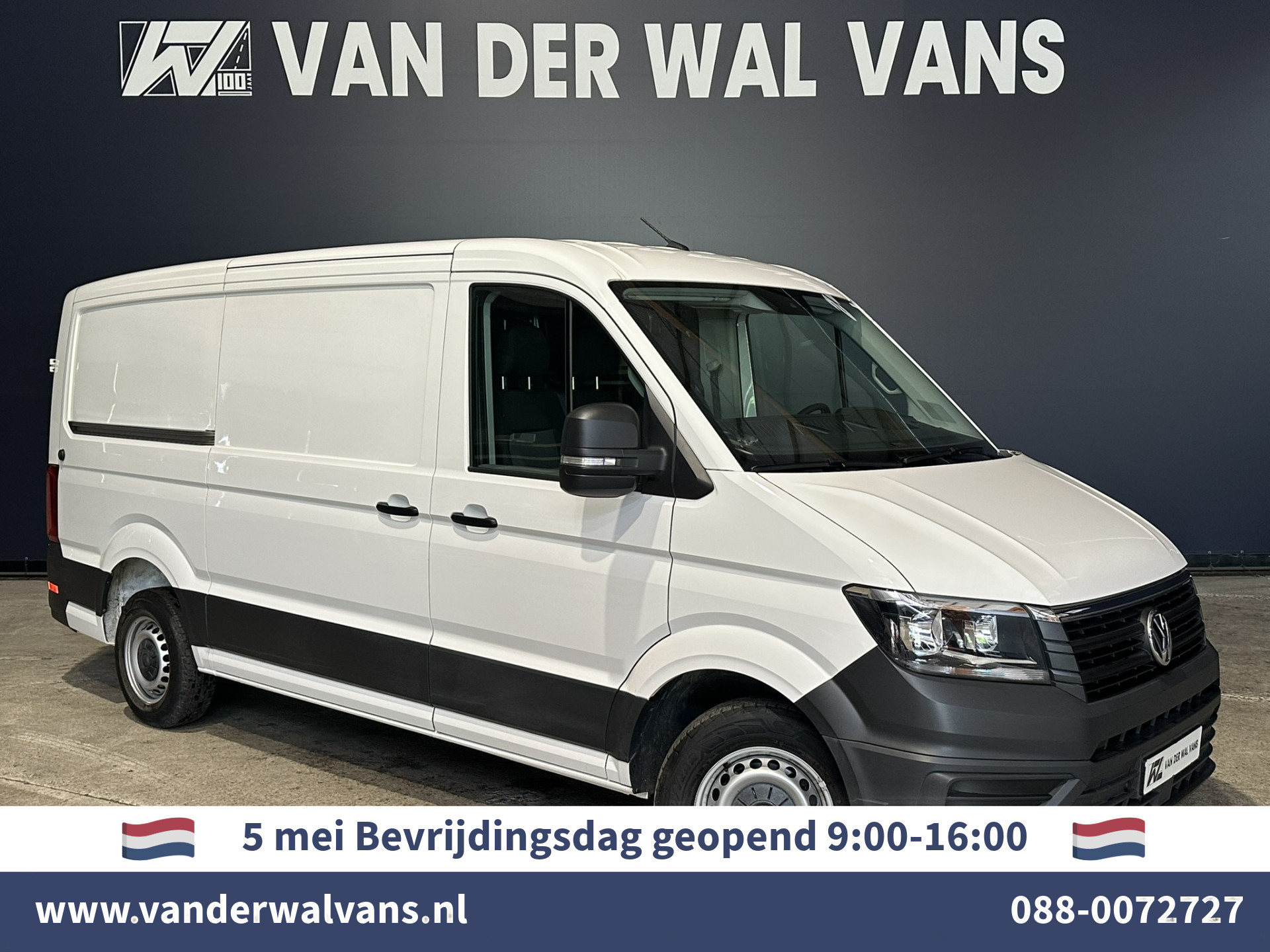 Volkswagen Crafter 2.0 TDI L3H2 L2H1 Euro6 Airco | Camera | Apple Carplay | Android Auto Parkeersensoren, Verwarmde voorruit, Bijrijdersbank