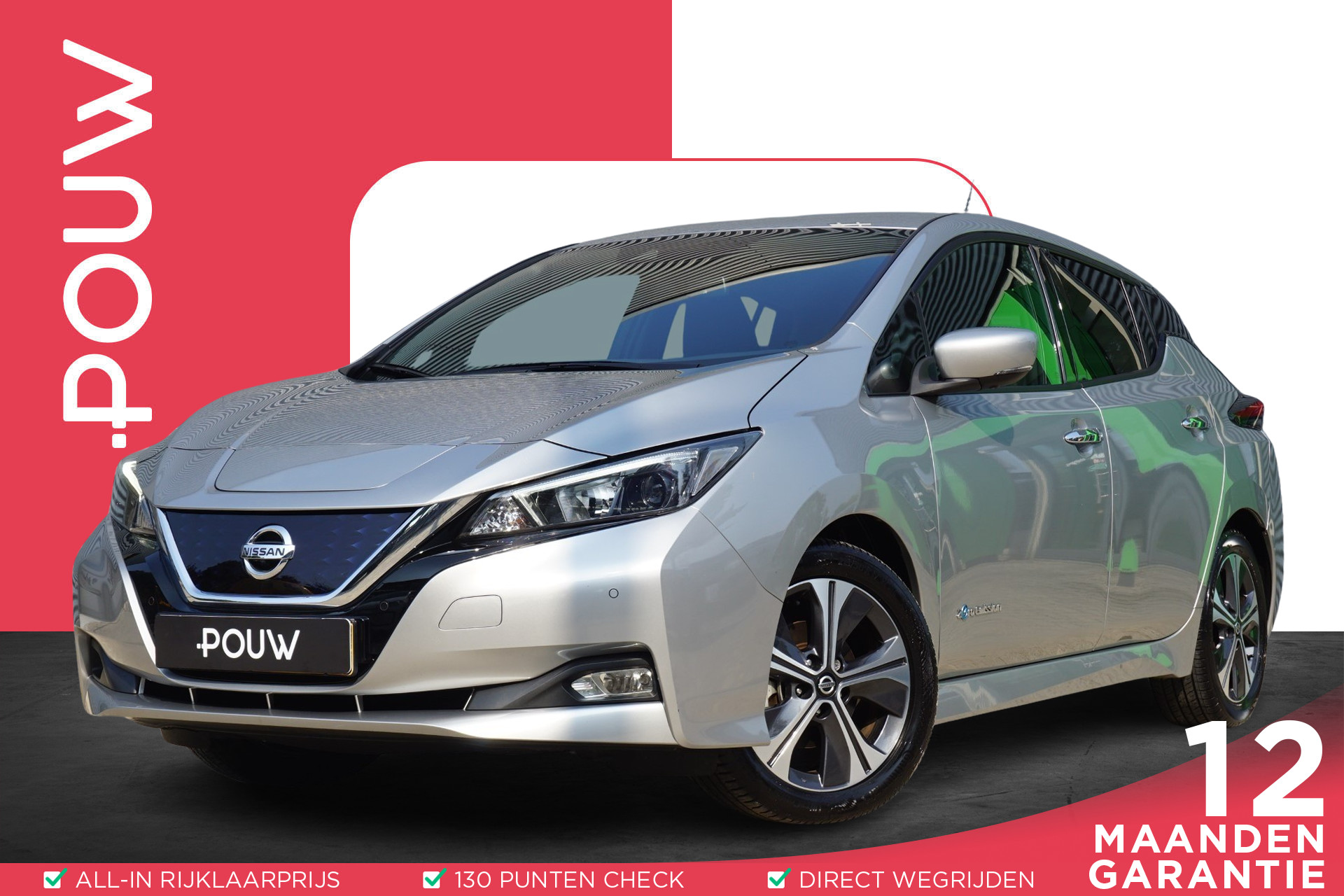 Nissan Leaf 150pk N-Connecta 40 kWh | SoH 91% | 360° Camera | Stuur/Stoelverwarming | Adaptive Cruise