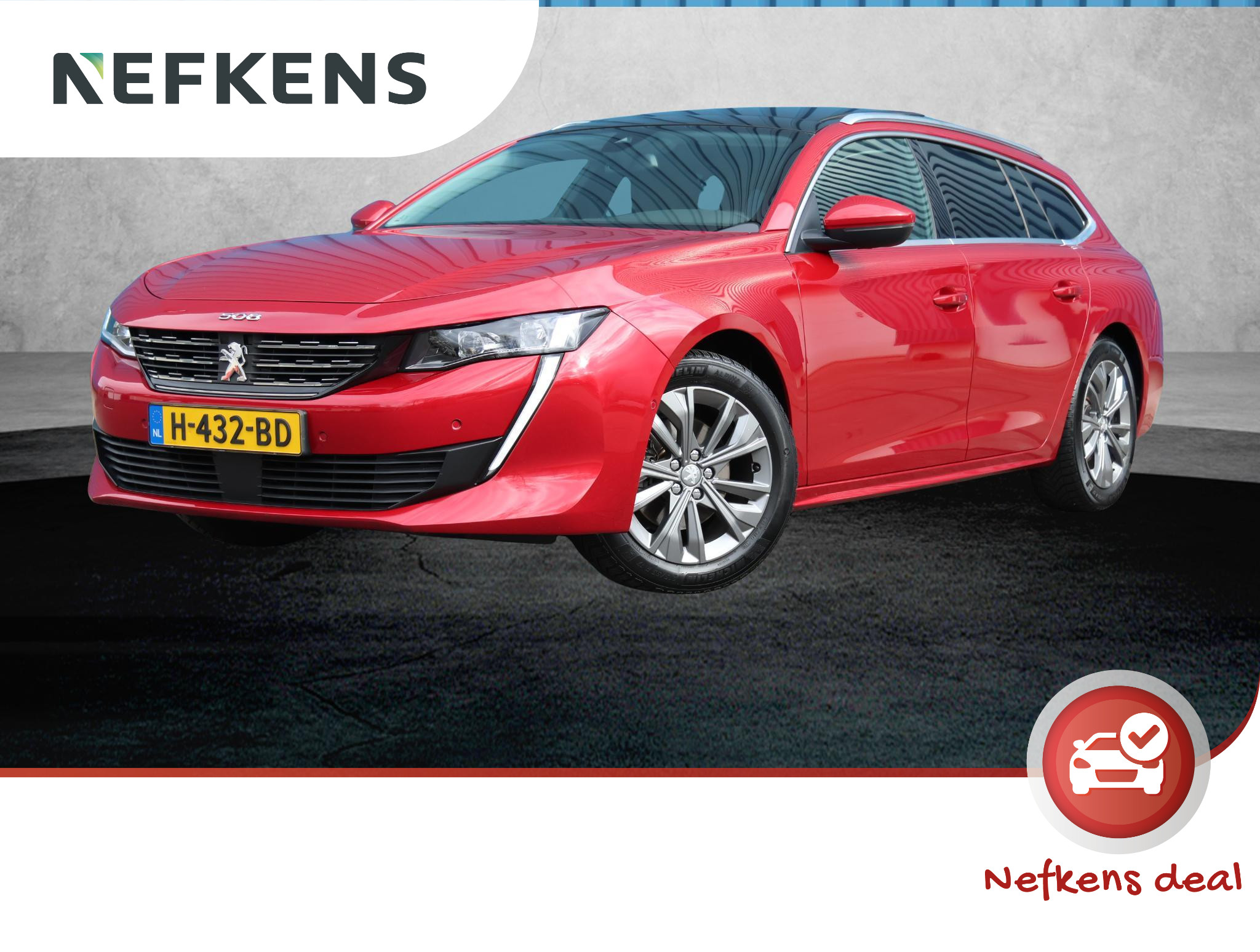 Peugeot 508 SW 130pk HDI Allure | 1ste eigenaar | FOCAL | Glazen dak | Electrische klep | Camera | AUTOMAAT