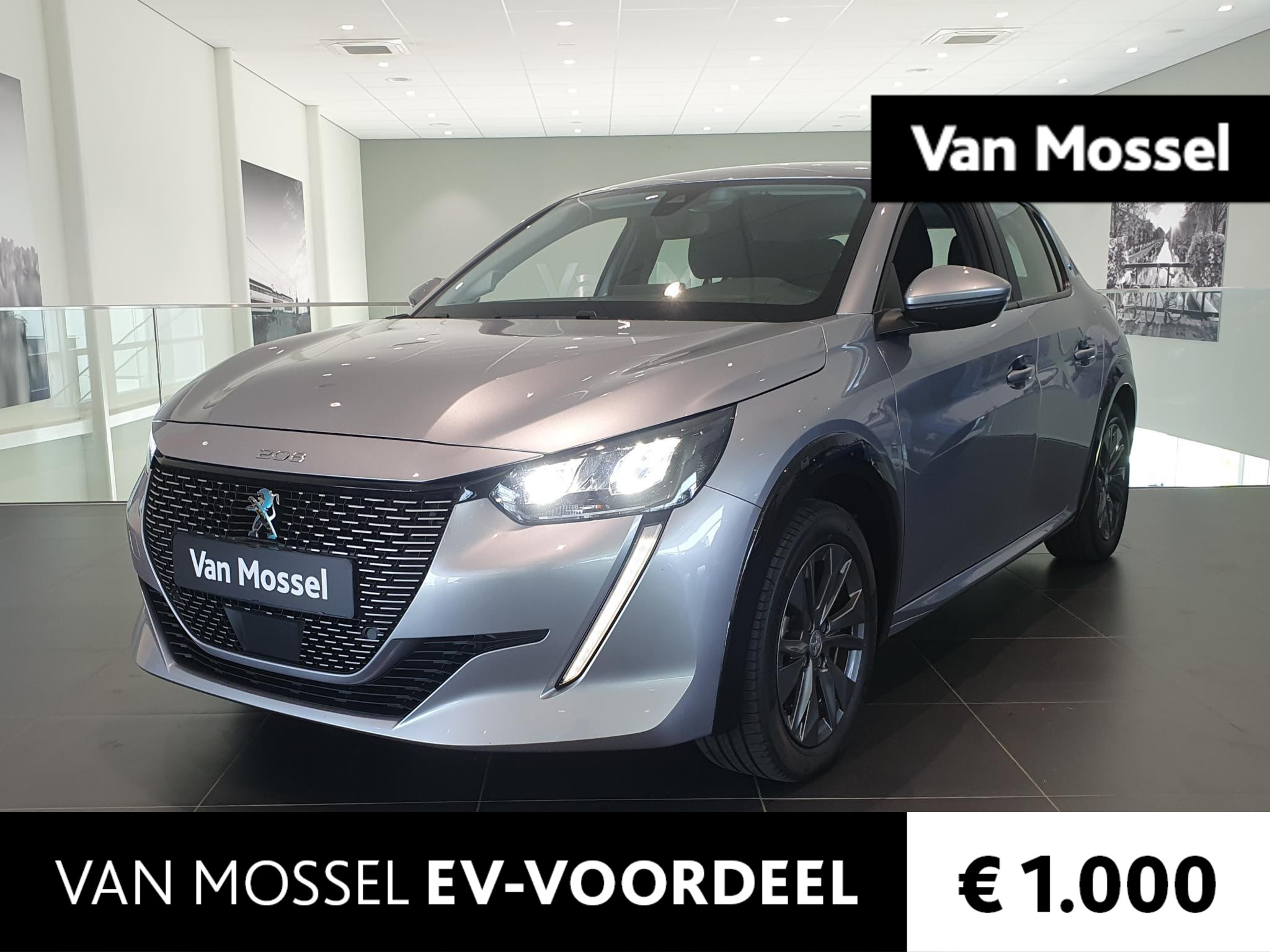 Peugeot e-208 EV Active 50 kWh 136PK €2.000 OVERHEIDSSUBISIDIE