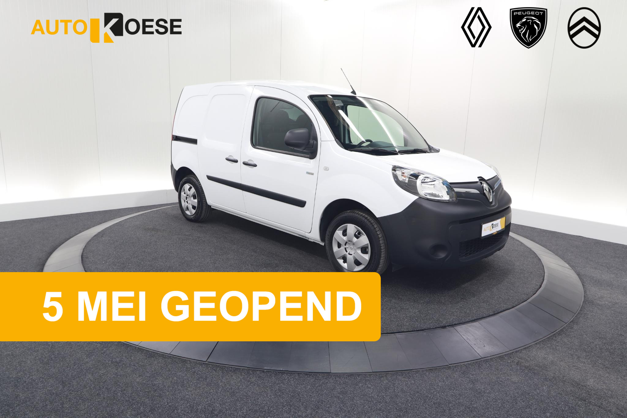 Renault Kangoo E-Tech 33 kWh 82 PK | Airco | Laadruimte betimmering | Cruise Control