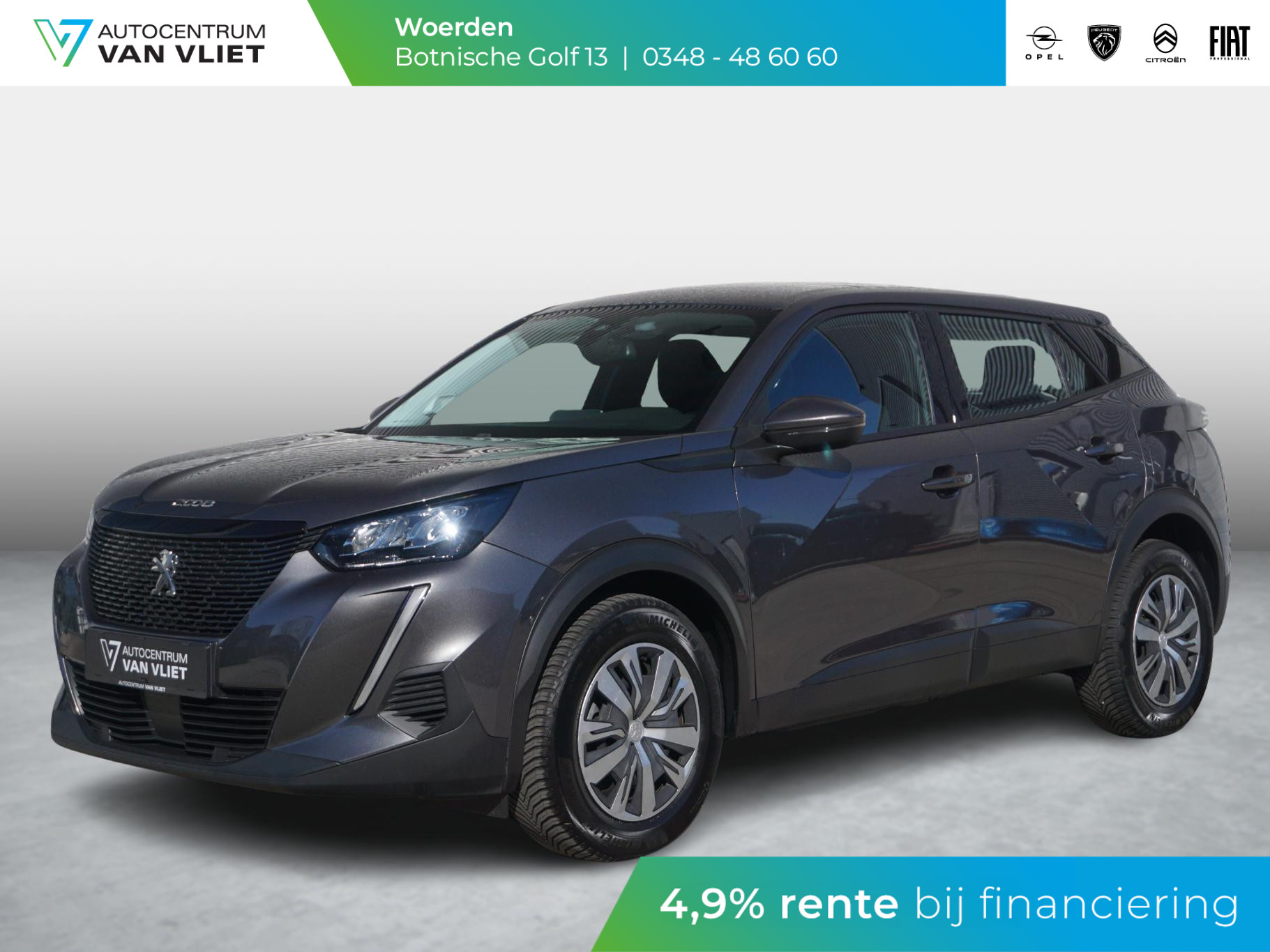 Peugeot 2008 1.2 TURBO Active Navigatie | All-season banden
