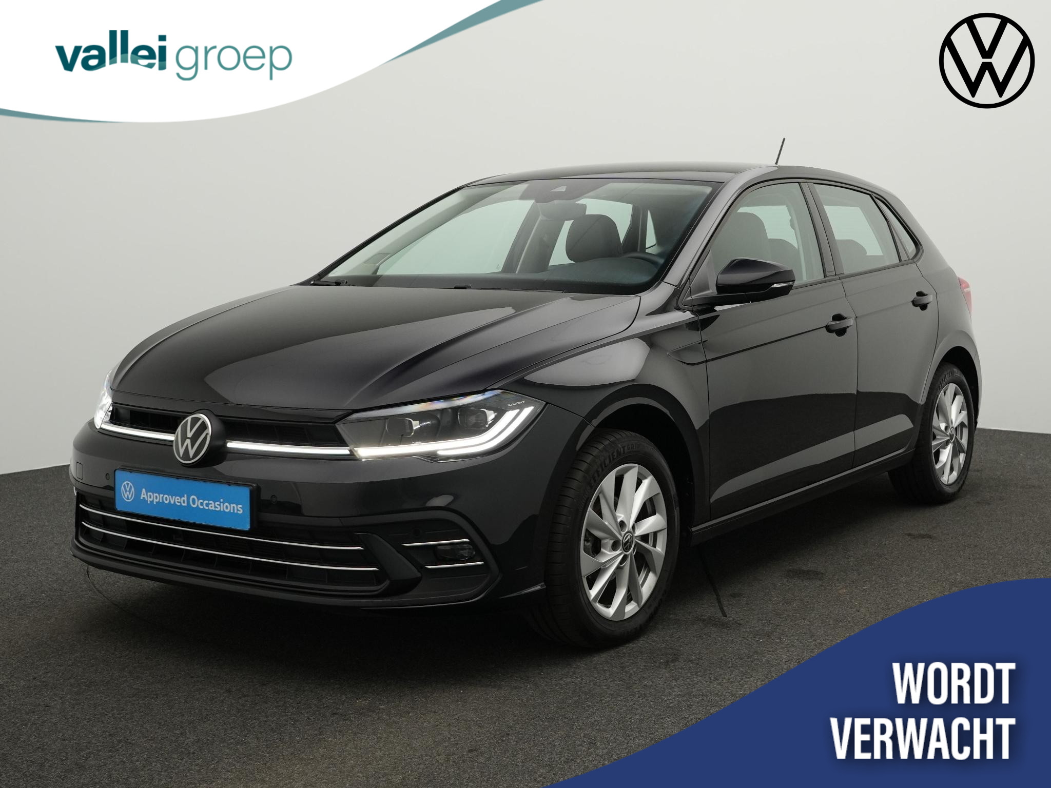 Volkswagen Polo 1.0 TSI 95 pk Style | IQ Light | Leder/alcantara | Navigatie | Stoelverwarming | Adaptive Cruise