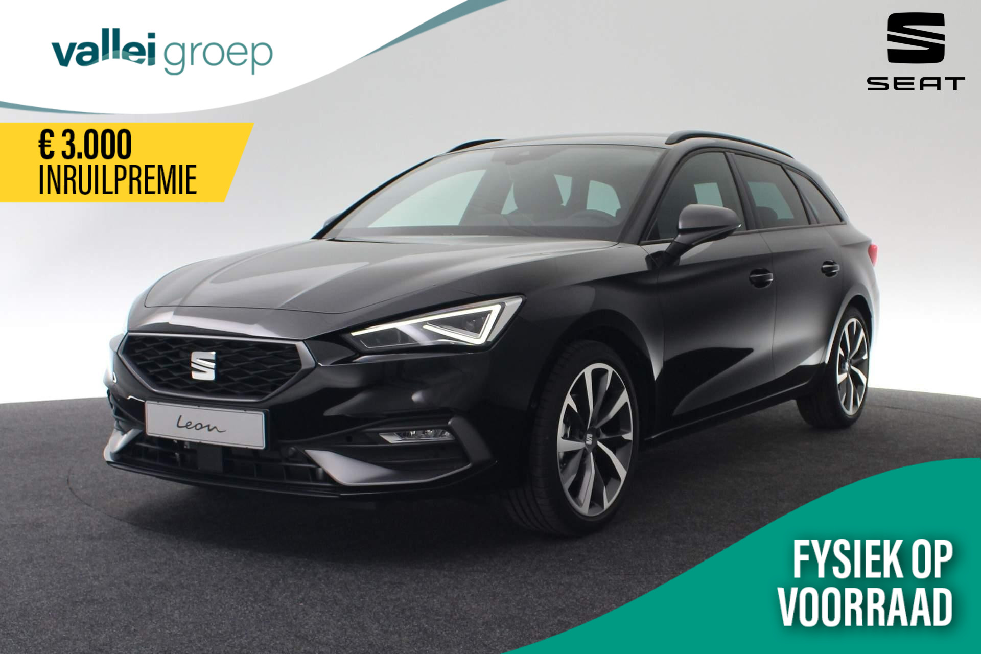 SEAT Leon Sportstourer FR Business Intense 1.5 TSI 85kW / 115pk | Matrix LED | Camera | Side Assist | ACC | 18 inch