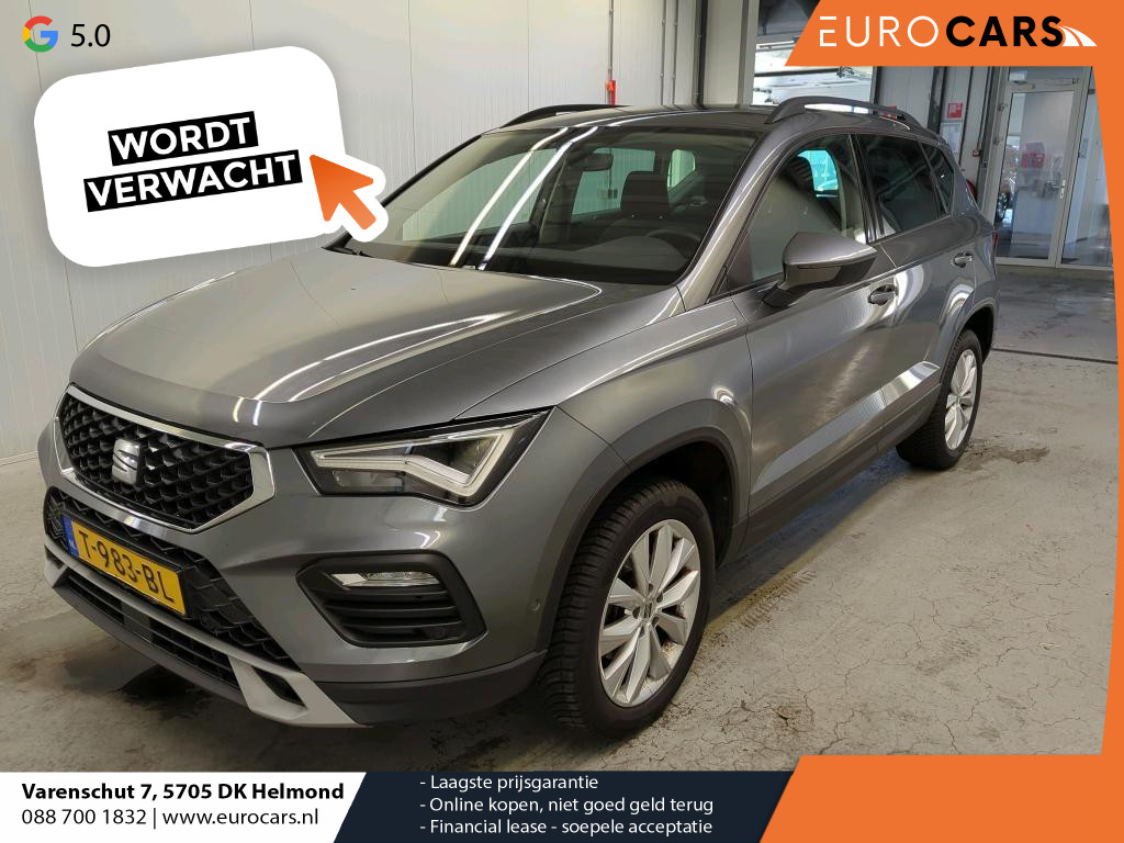 SEAT Ateca 1.5 TSI Style Business Intense DSG Navigatie Apple Carplay/Android Auto Camera Parkeersensoren Cruise Control Full Led koplampen Lichtmetalen velgen Virtual Cockpit Getinte ramen Climate Control