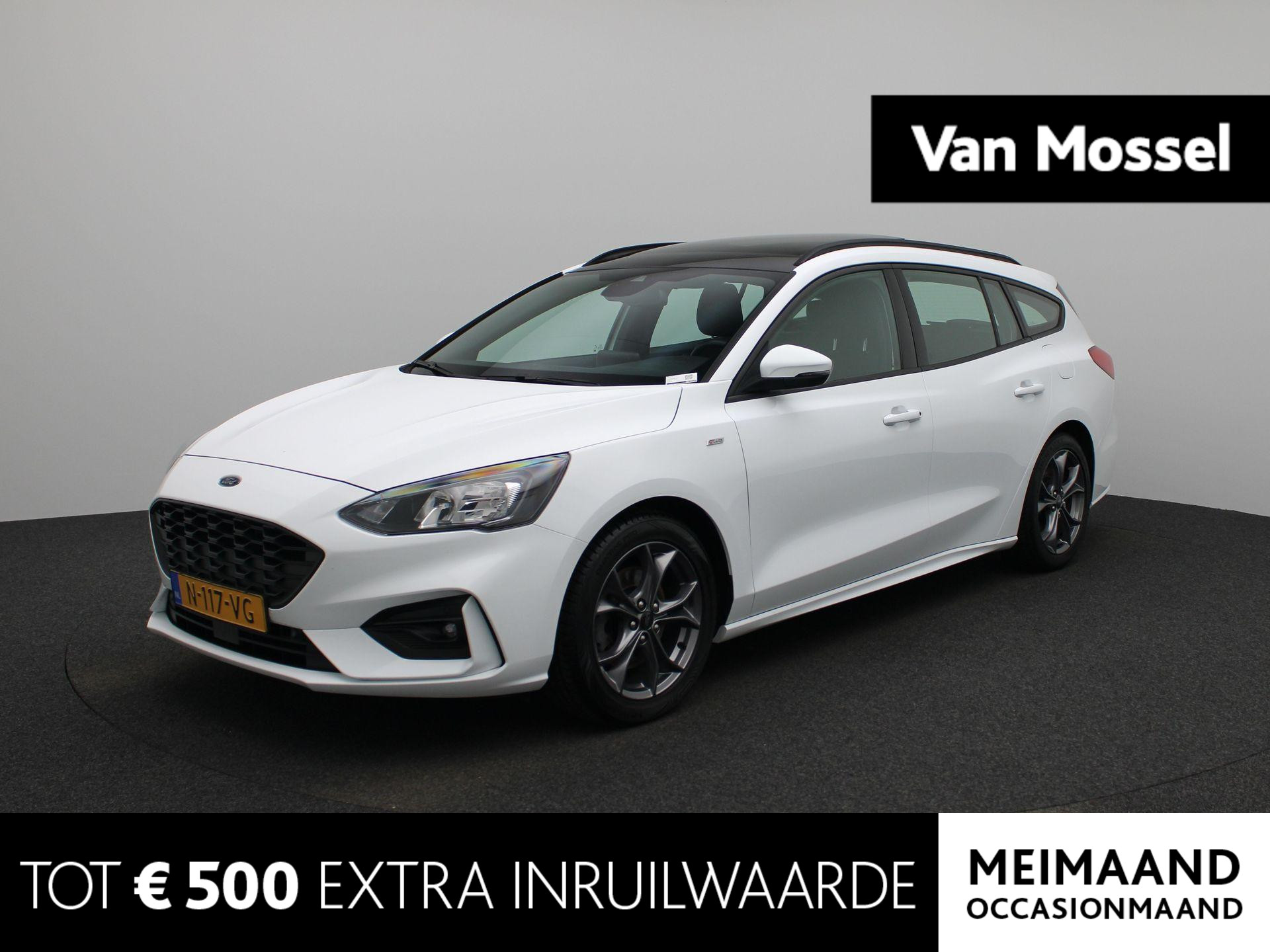 Ford Focus Wagon 1.0 EcoBoost Active Business | Panorama dak | Parkeer sensoren | Climate control | LMV | Navigatie | Cruise control | DAB | Camera | Bluetooth
