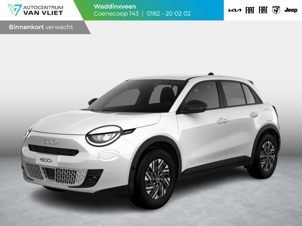 Fiat 600 1.2 Hybrid Urban | Automaat | PDC | Cruise | Airco | Apple Carplay