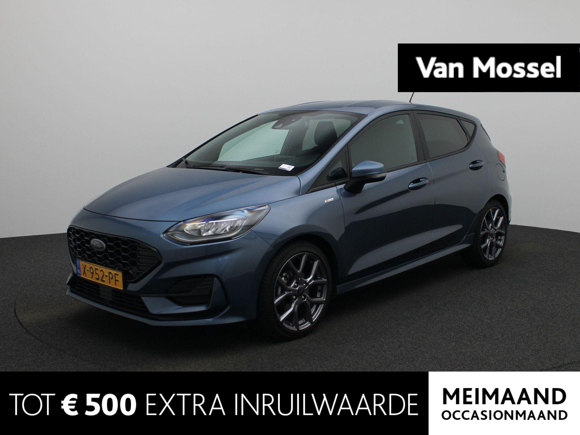 Ford Fiesta 1.0 EcoBoost Hybrid ST-Line Winterpack | Navigatie | Apple carplay | DAB | PDC | Cruise control | Airco |