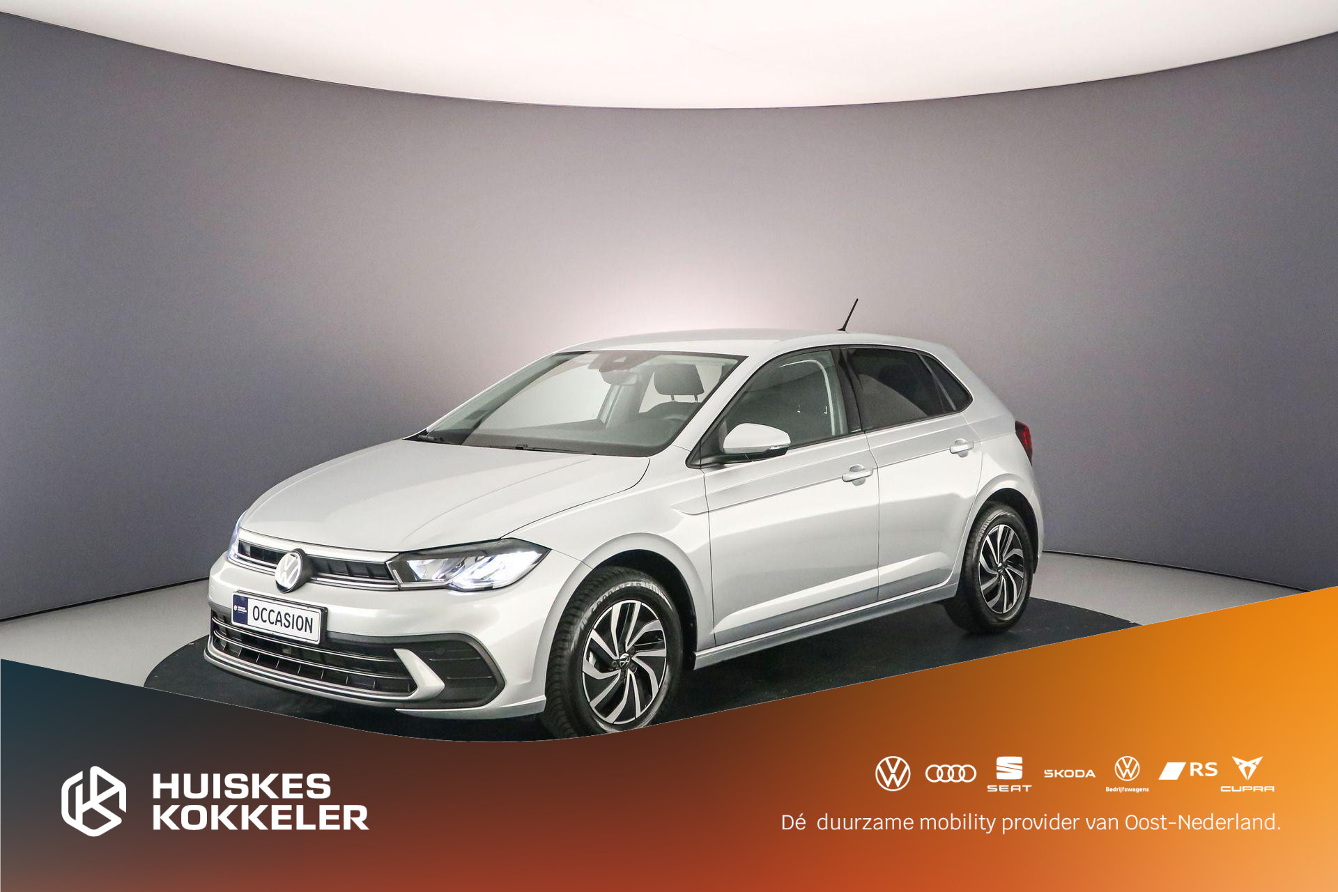 Volkswagen Polo Life Edition 1.0 TSI 95pk Adaptive cruise control, Achteruitrijcamera, LED koplampen, Parkeersensor achter, App connect, Airco, DAB, Radio, Bluetooth