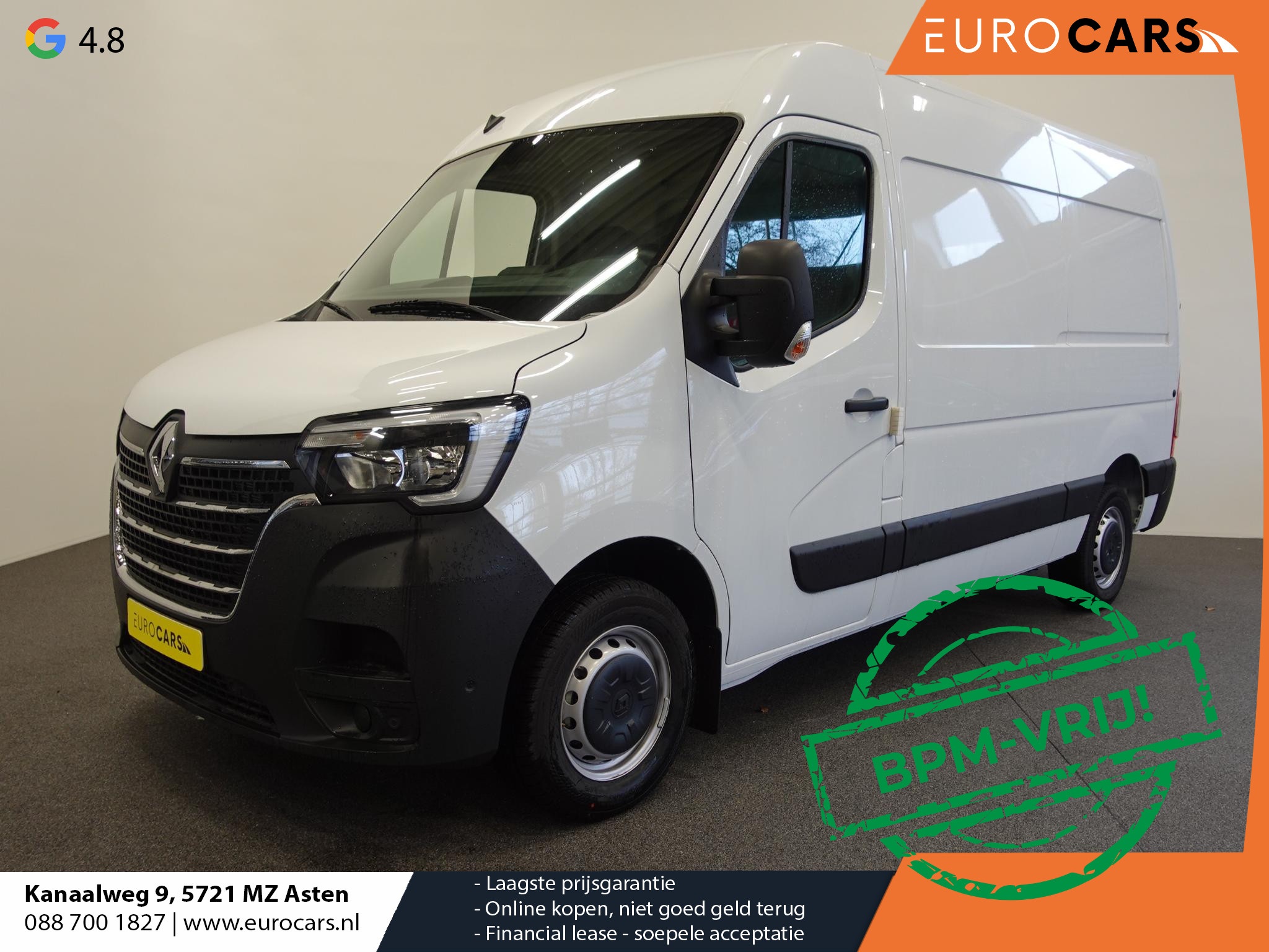 Renault Master T33 2.3 dCi 135PK L2H2 BPM VRIJ! Airco Cruise control Parkeersensoren Navigatie Trekhaak