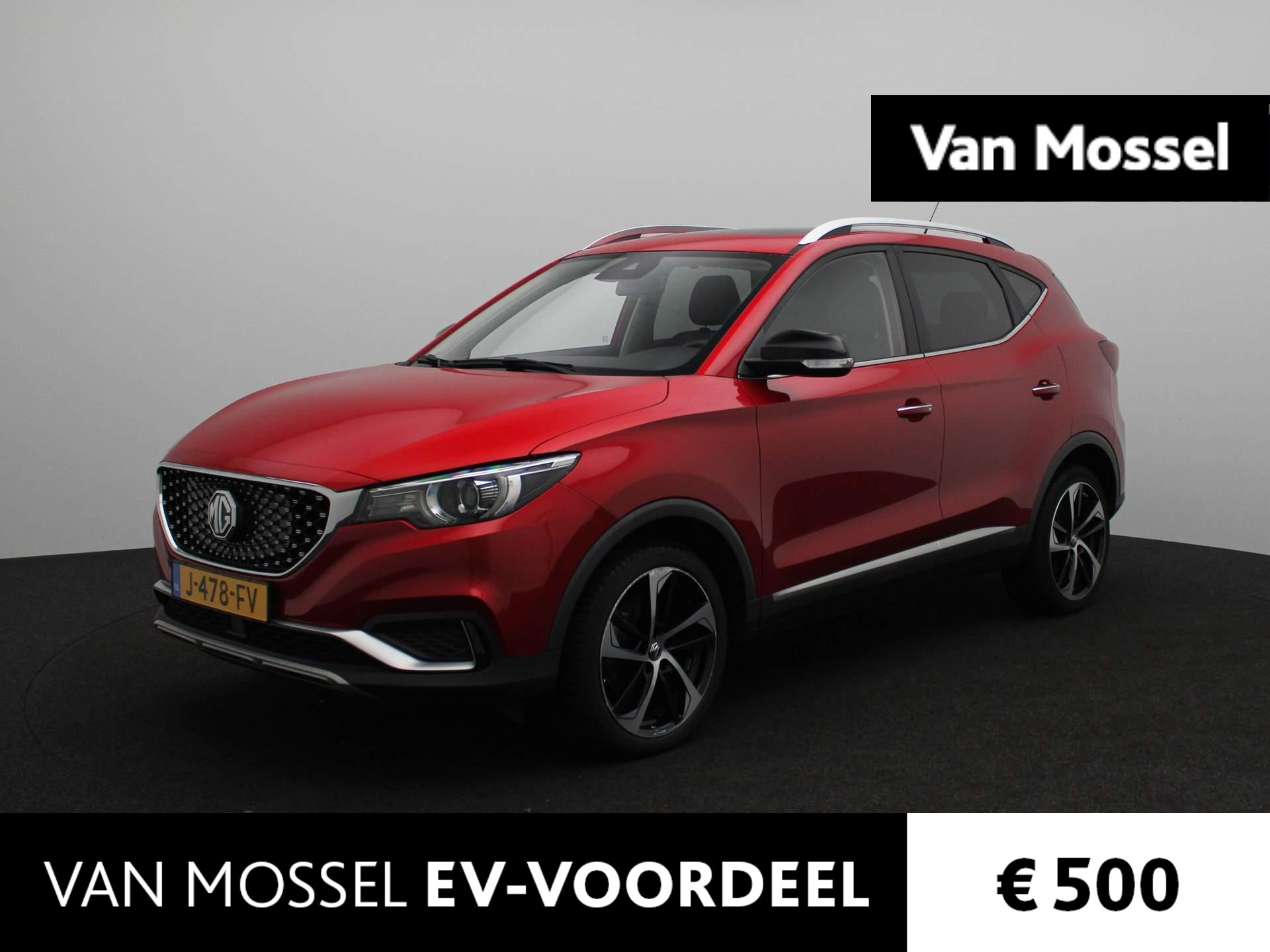 MG ZS-EV Luxury 45 kWh | 1e-Eigenaar | Navi | Panoramadak | Leder | Camera | Apple CarPlay |