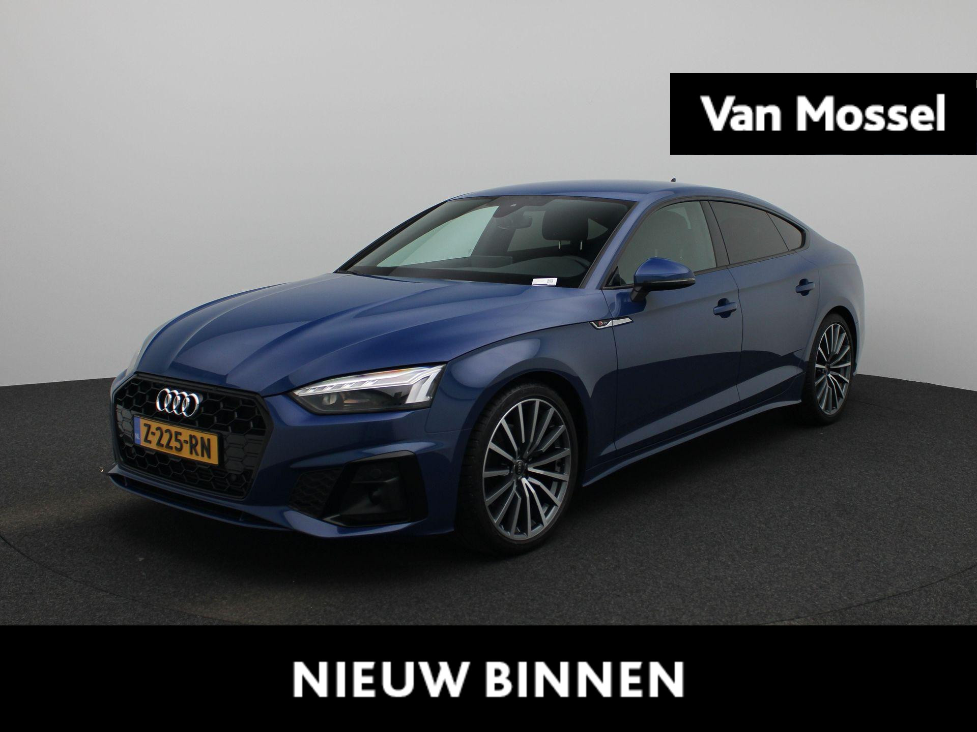 Audi A5 Sportback 35 TFSI S edition Competition 150 PK Automaat | Navigatie | S-line | Apple carplay | Airco | Cruise Control | 19 Inch velgen |