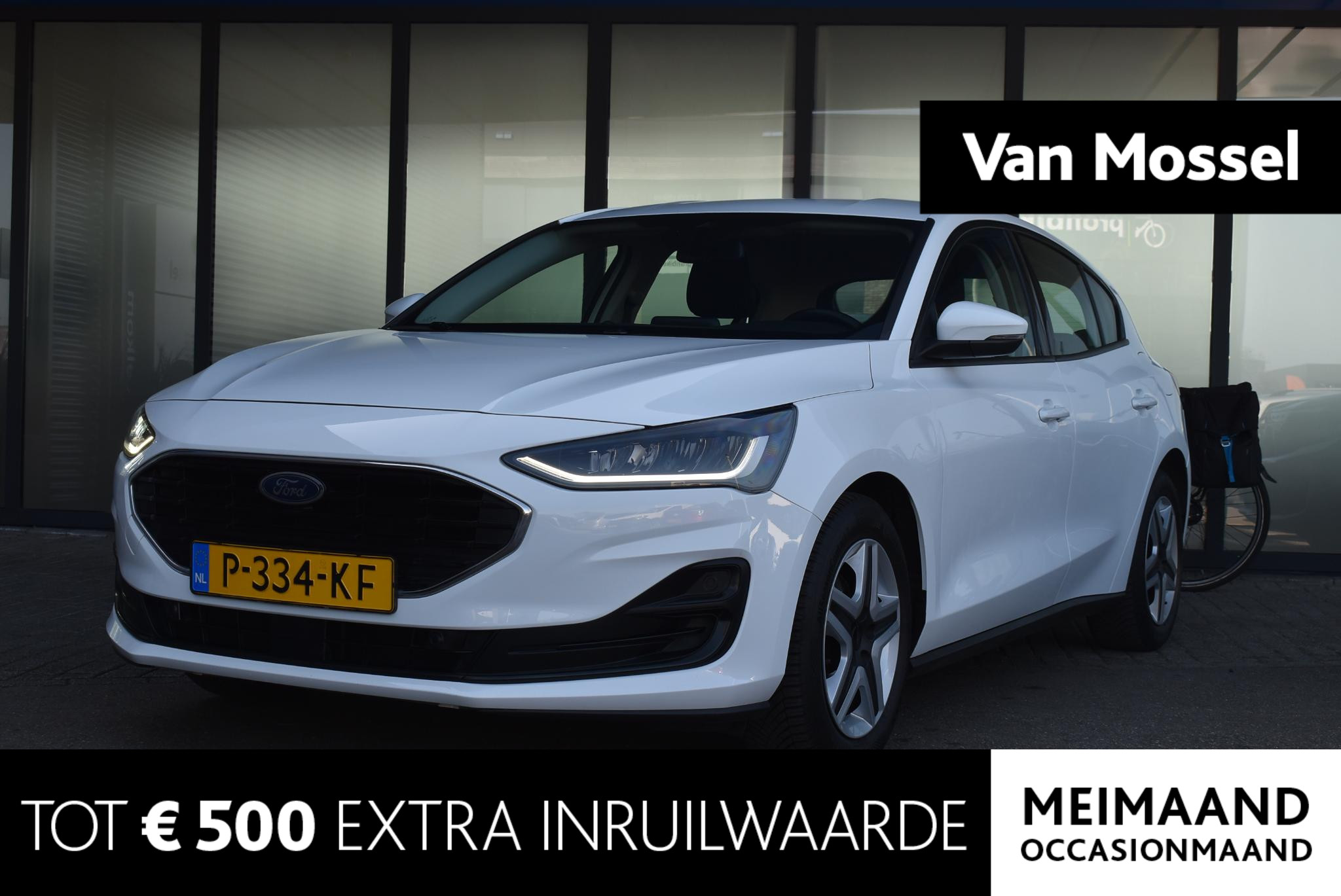 Ford Focus 1.0 EcoBoost Hybrid Connected | LMV | Parkeersensoren V/A | Bluetooth | Regensensor | Cruise Control