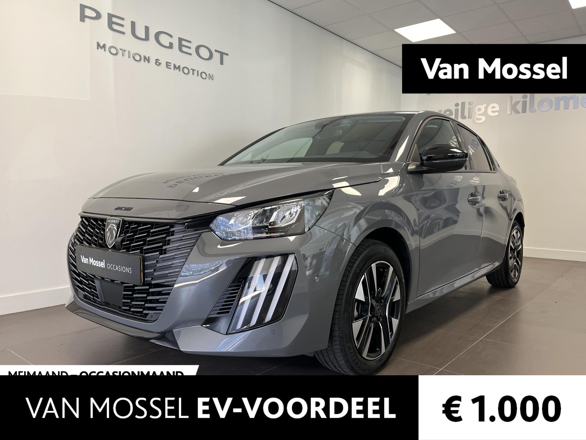 Peugeot e-208 EV Allure 51 kWh | Navigatie | Parkeersensoren | Climate control
