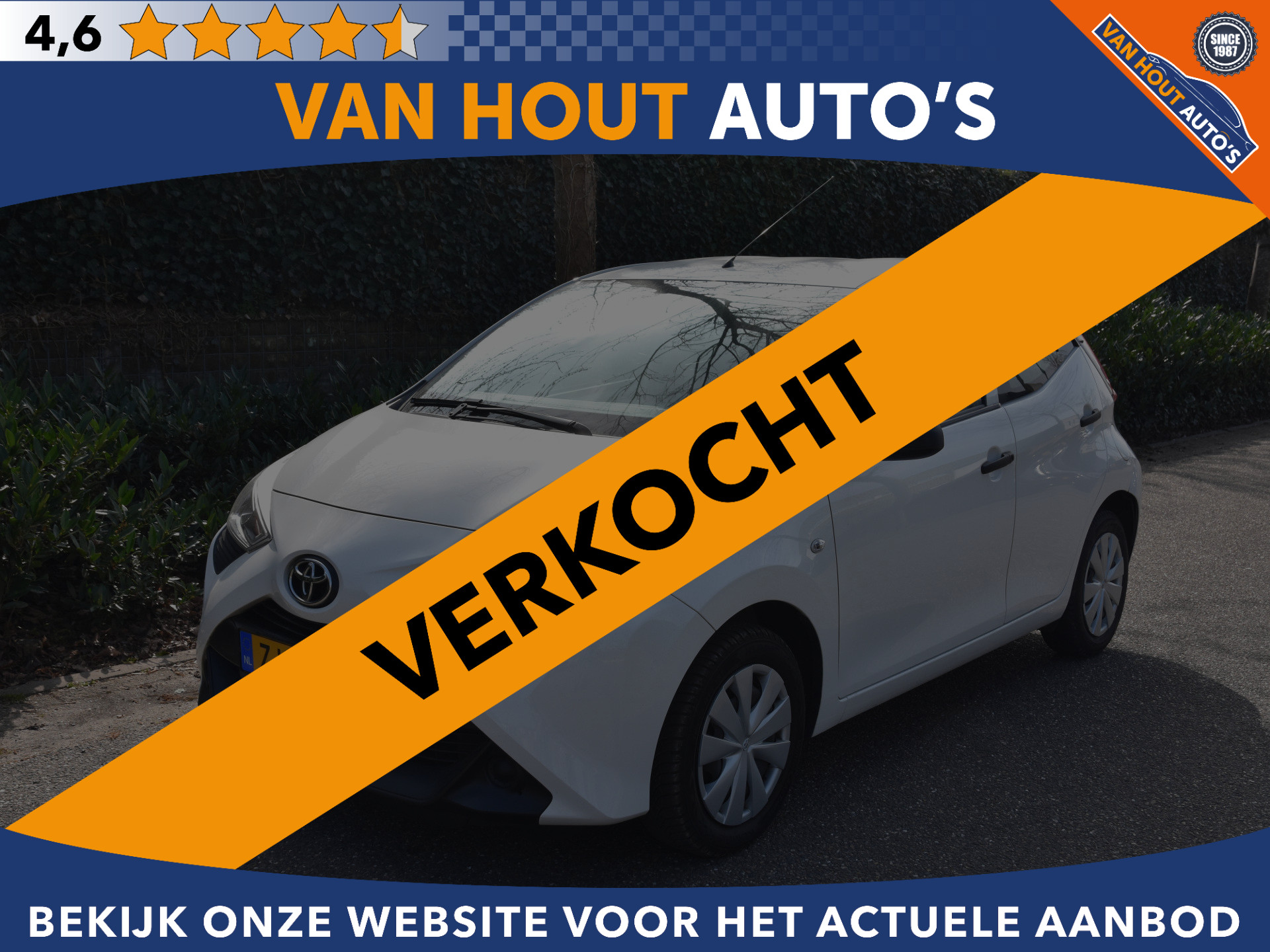 Toyota Aygo 1.0 VVT-i x-fun | VERKOCHT