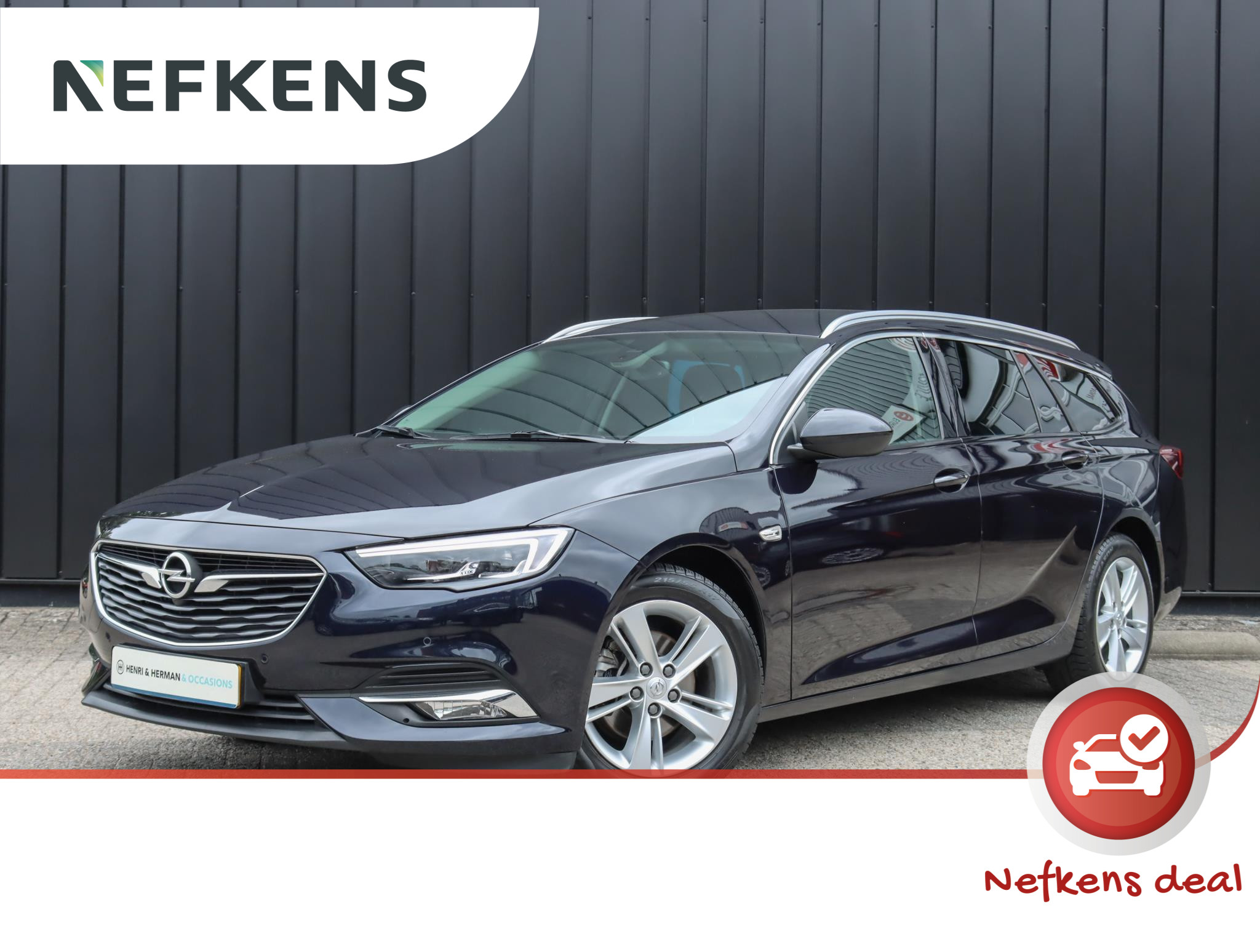 Opel Insignia 165pk Turbo Innovation (1ste eig./T.haak/AGR/Camera/LEDmatrix/Keyless/NAV.)