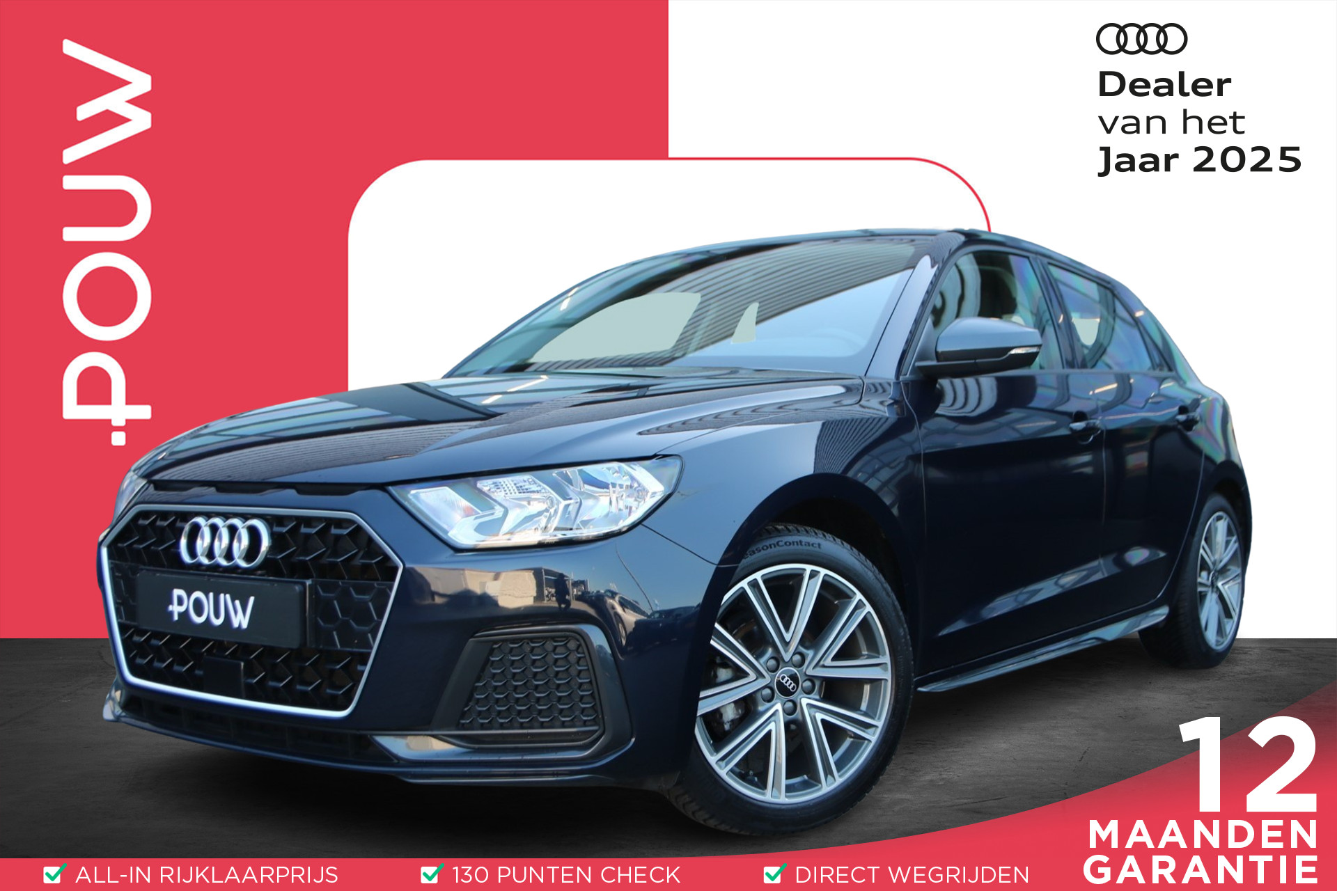 Audi A1 Sportback 25 TFSI 95pk Epic | Sportstoelen | Smartphone Interface | 17'' Velgen | Parkeerhulp Achter