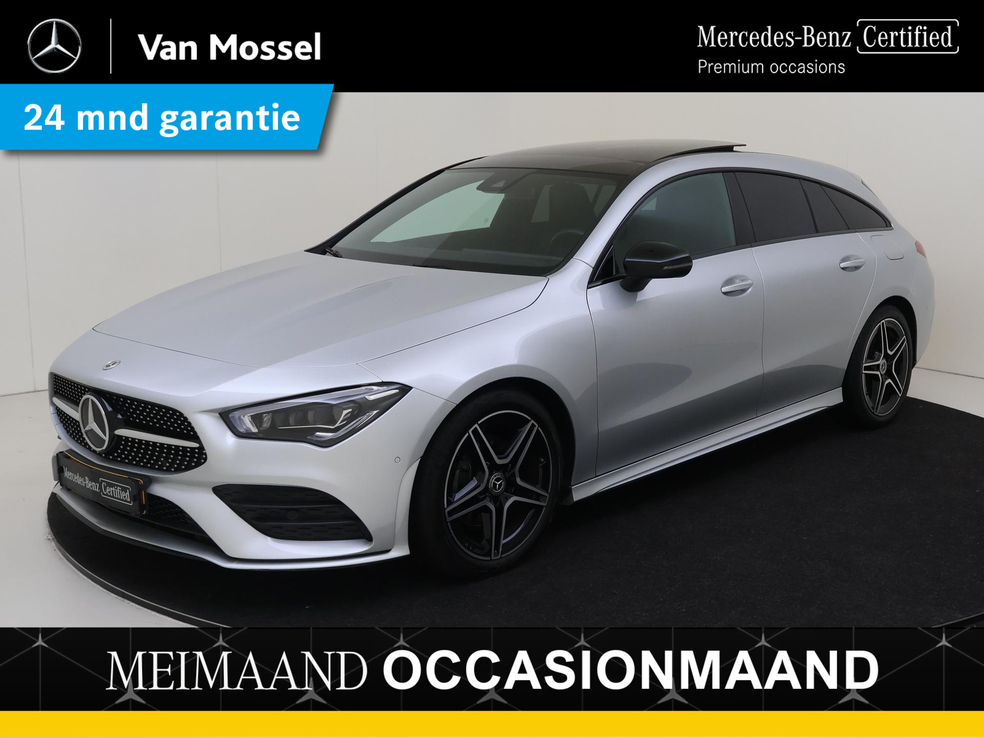 Mercedes-Benz CLA Shooting Brake 180 Business Solution AMG / Stoelverwarming / Achteruitrijcamera / Panaroma-schuifdak /