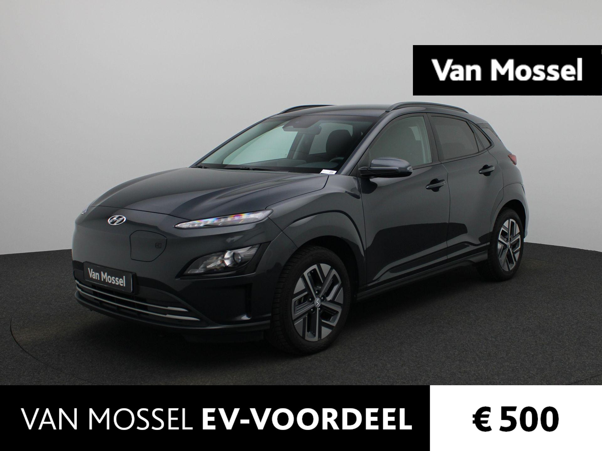 Hyundai Kona EV Fashion 39 kWh | Virtual cockpit | LED | Navigatie | KRELL Audio | Android auto | Apple carplay | Airco | Cruise control | Lichtmetalen velgen | Getint glas |