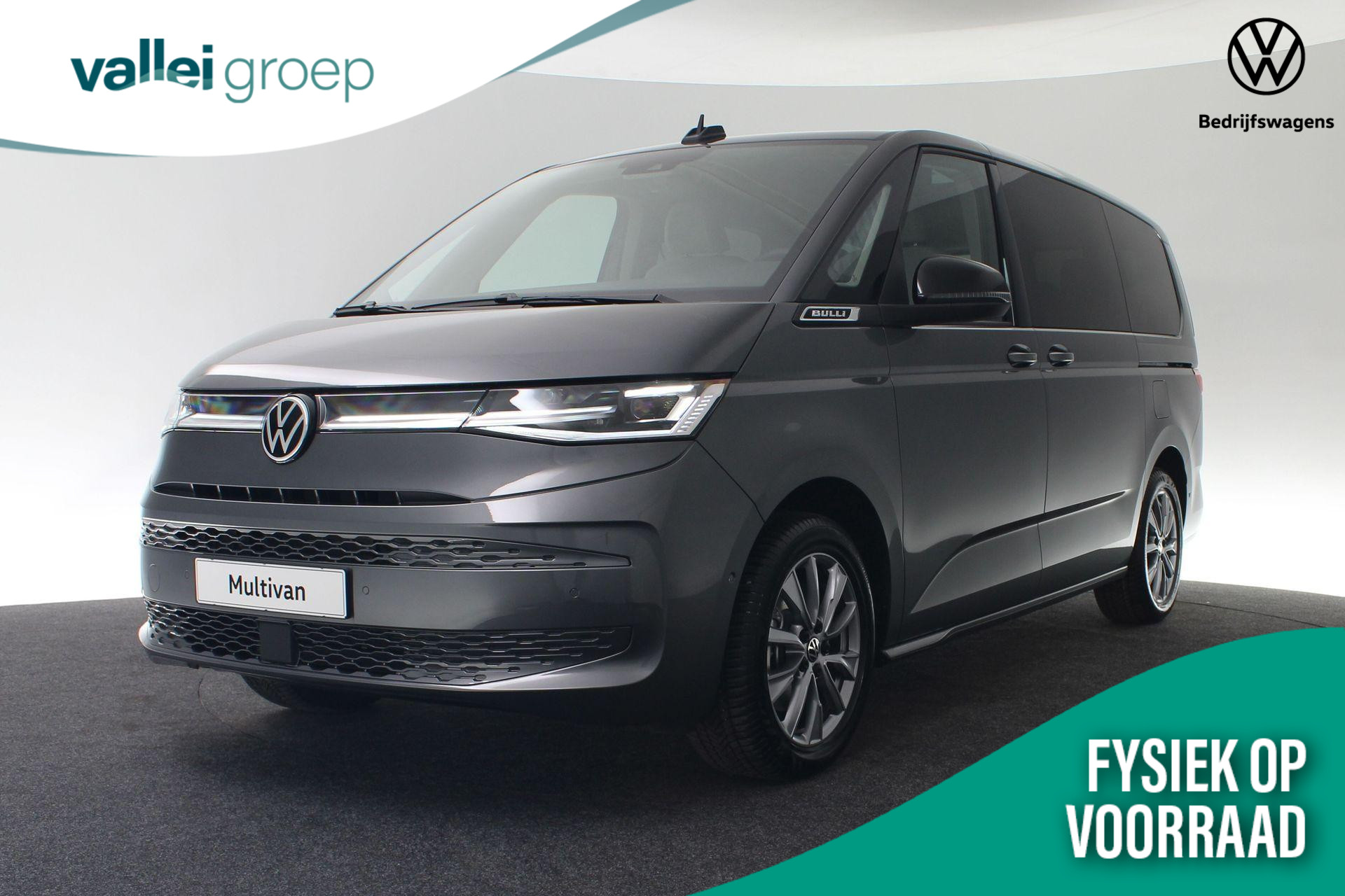 Volkswagen Multivan Bedrijfswagens Bulli Edition 1.5 eHybrid EU6 180 kW / 245 pk DSG | 7 Zits | LED | Navigaties | Trekhaak | Stoelverwarming | Privacy glas 90% | Multifunctionele verschuifbare tafel | 18 inch
