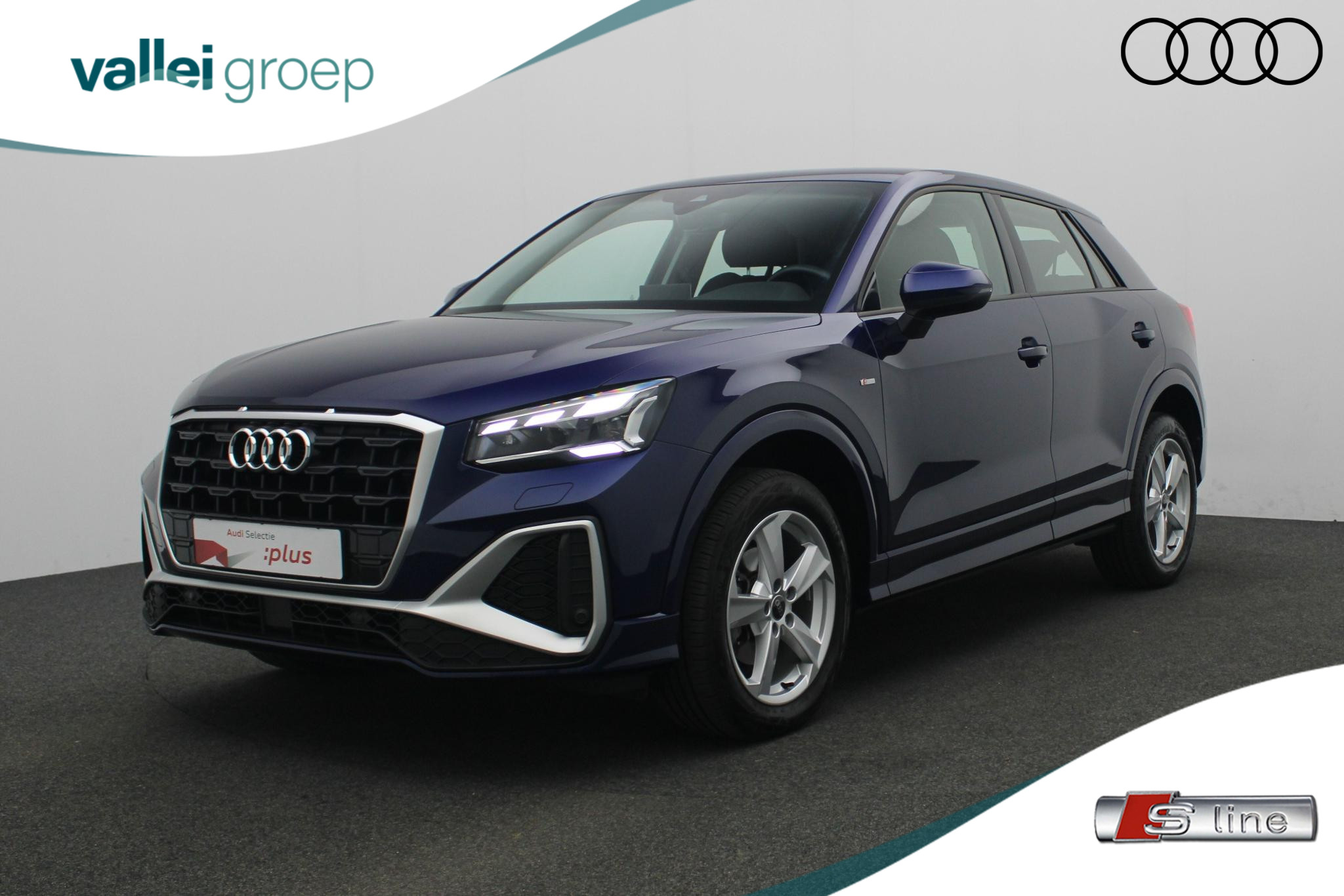 Audi Q2 35 TFSI 150 pk S-tronic Business Edition / S-Line ext. | Keyless | Matrix LED | Camera | ACC | 17 inch