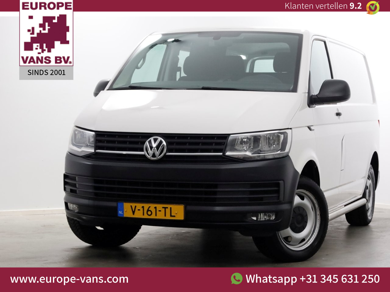 Volkswagen Transporter T6 2.0 TSI L1H1 DSG-Automaat Comfortline Benzine Achterklep 01-2019