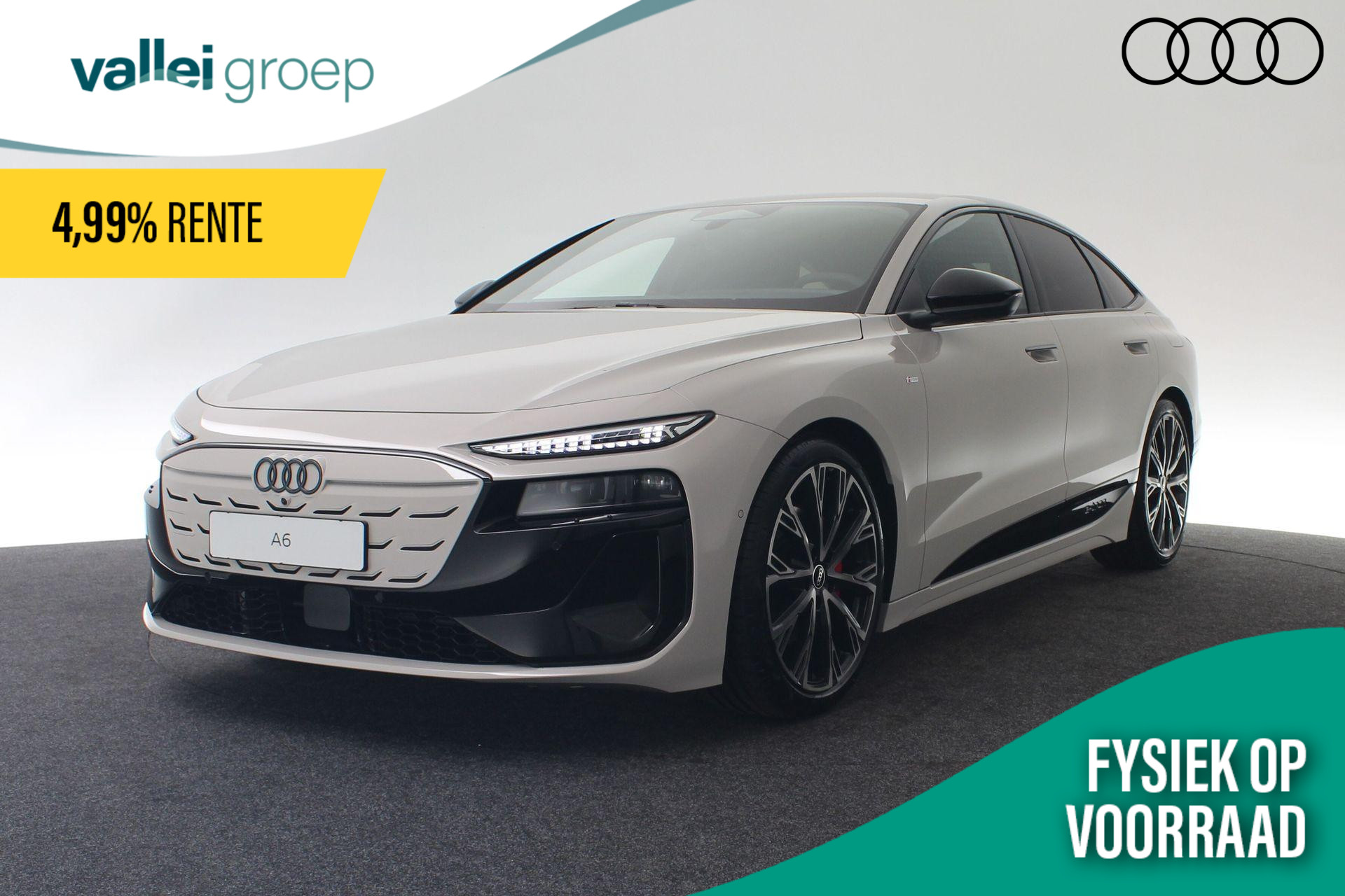 Audi A6 e-tron S edition 100kWh 270 kW / 367 PK Sportback | Tech pro | Dinamica-microvezel en lederen bekleding | Bang & Olufsen sound system