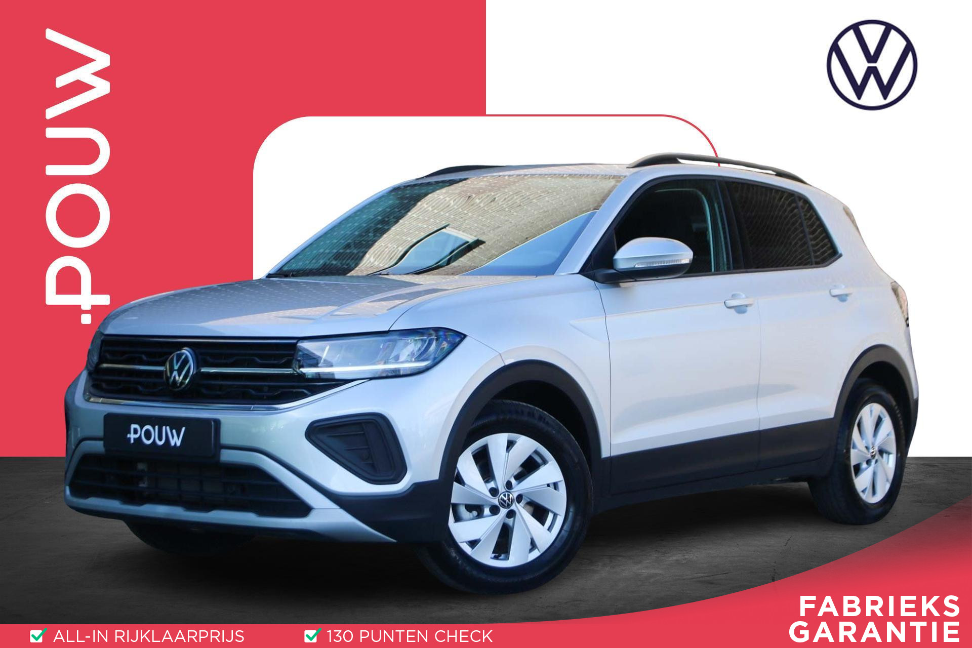 Volkswagen T-Cross 1.0 TSI 115pk Life Edition | App Connect Navigatie | Volautomatische Airconditioning | Parkeersensoren Voor & Achter