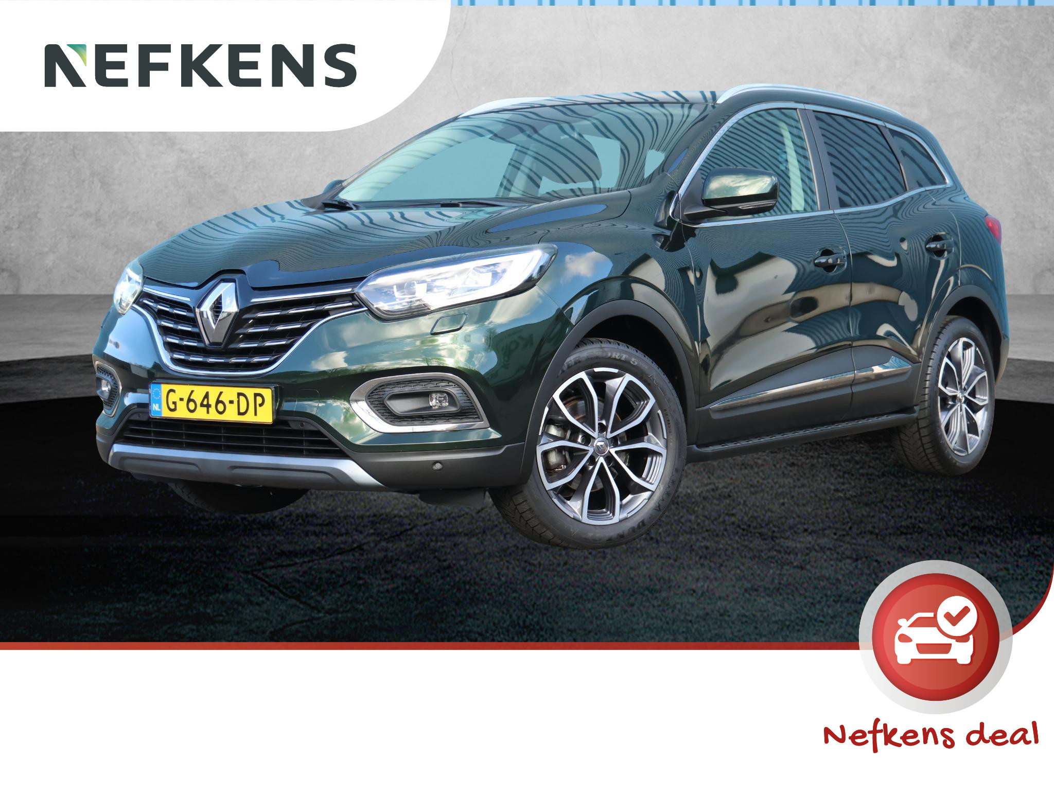Renault Kadjar 1.5 dCi Intens | 1ste eigenaar | AUTOMAAT | Trekhaak | Winterpack | Camera | LED | Keyless