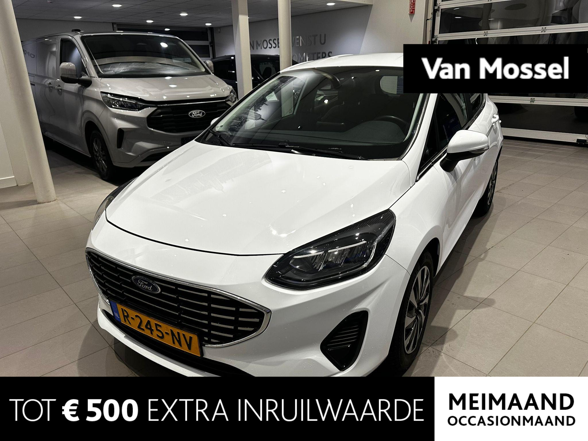 Ford Fiesta 1.0 EcoBoost Hybrid Titanium | Draadloos opladen | NAVI | Automaat | Parkeersensoren achter