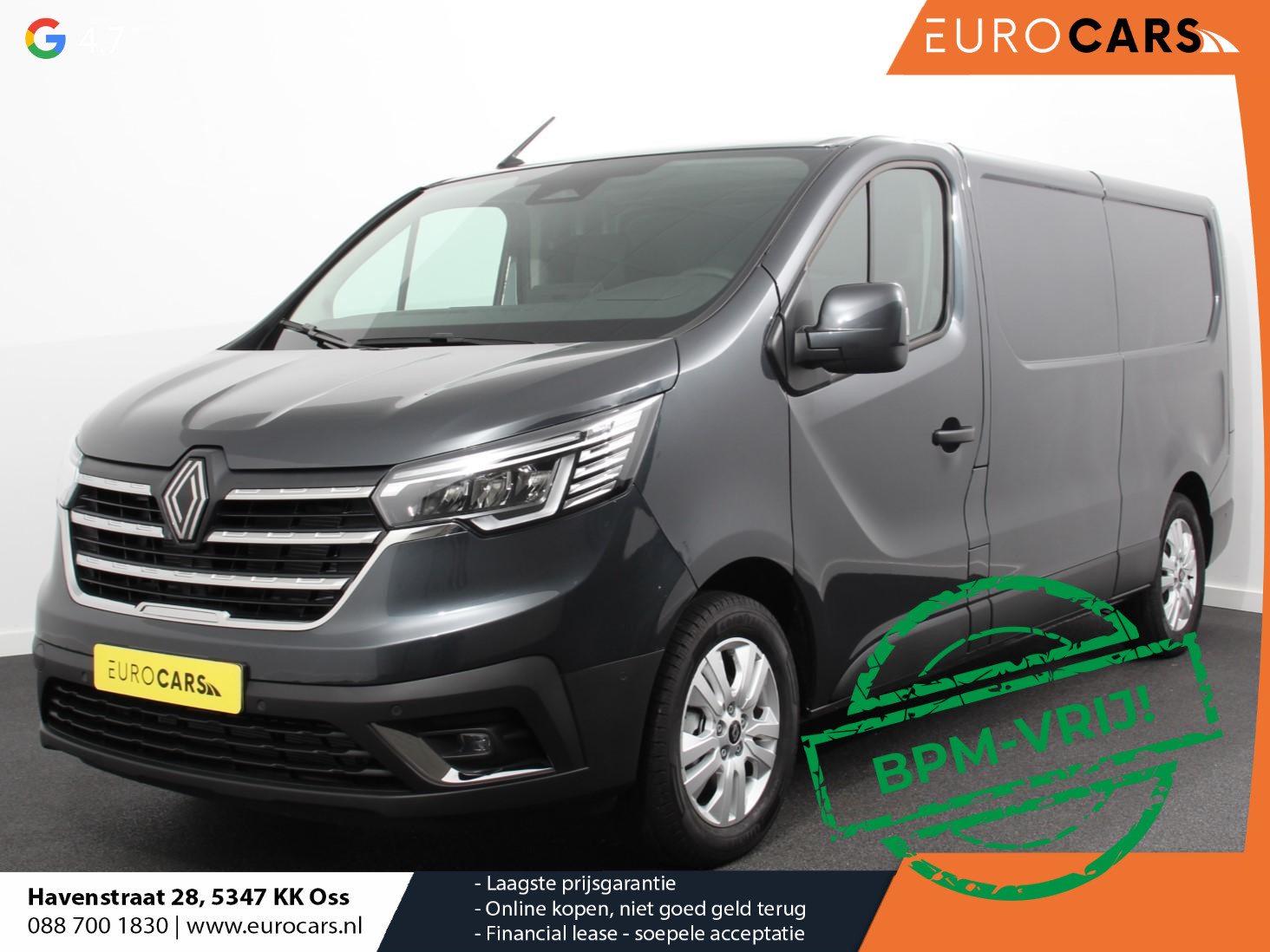 Renault Trafic 2.0 Blue dCi 110 T30 L2H1 Advance Demo ! | Navigatie Airco Lichtmetalen velgen Betimmering Trekhaak Parkeer sensoren Dab