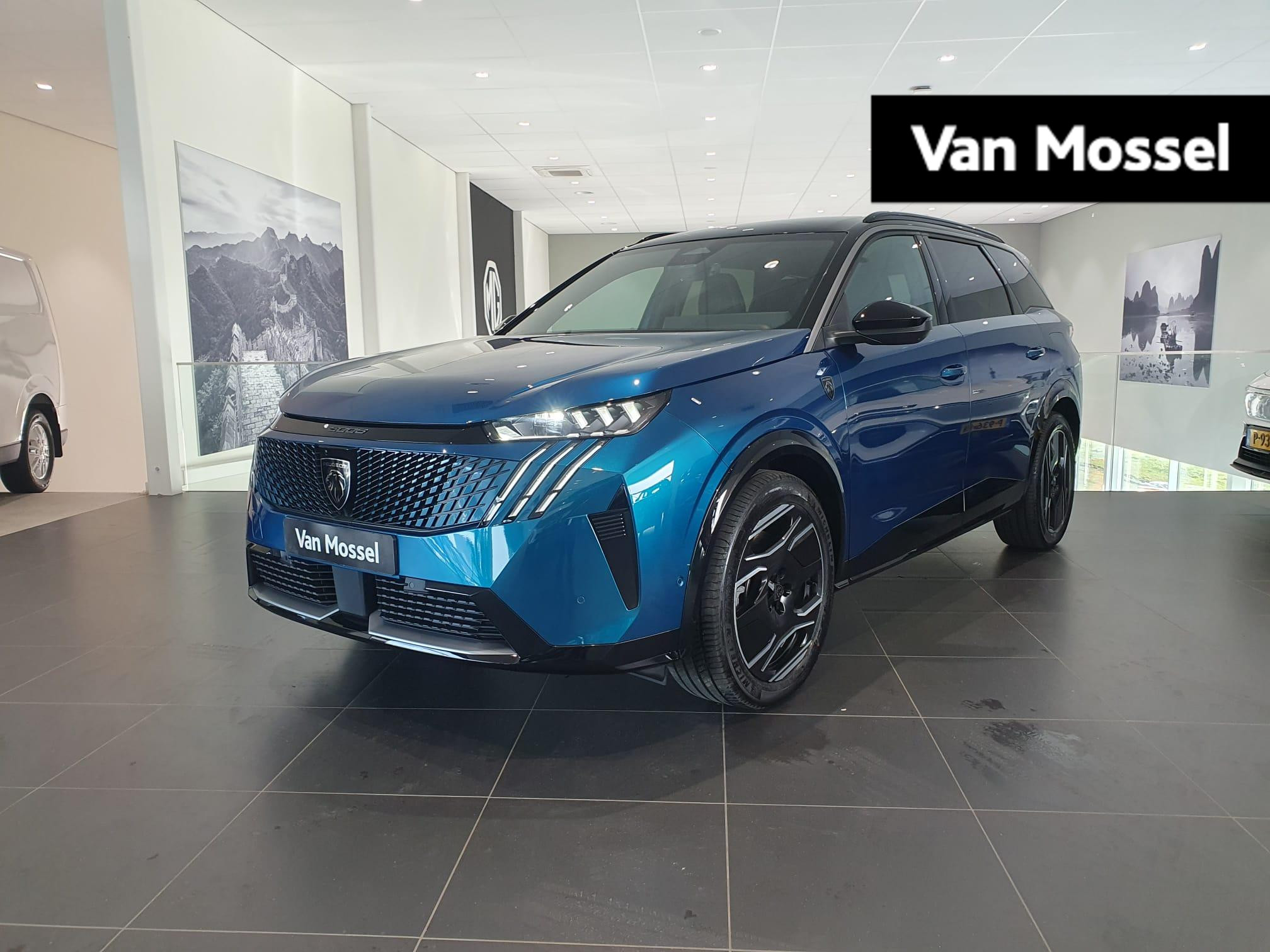 Peugeot e-5008 GT Avantage 73 kWh | Alcantara bekleding | Elektrisch verstelbare stoelen/massage functie | Stoelverwarming| Adaptieve Cruise Control | 360 Camera | Navigatie | warmtepomp | Apple Carplay/Android Auto